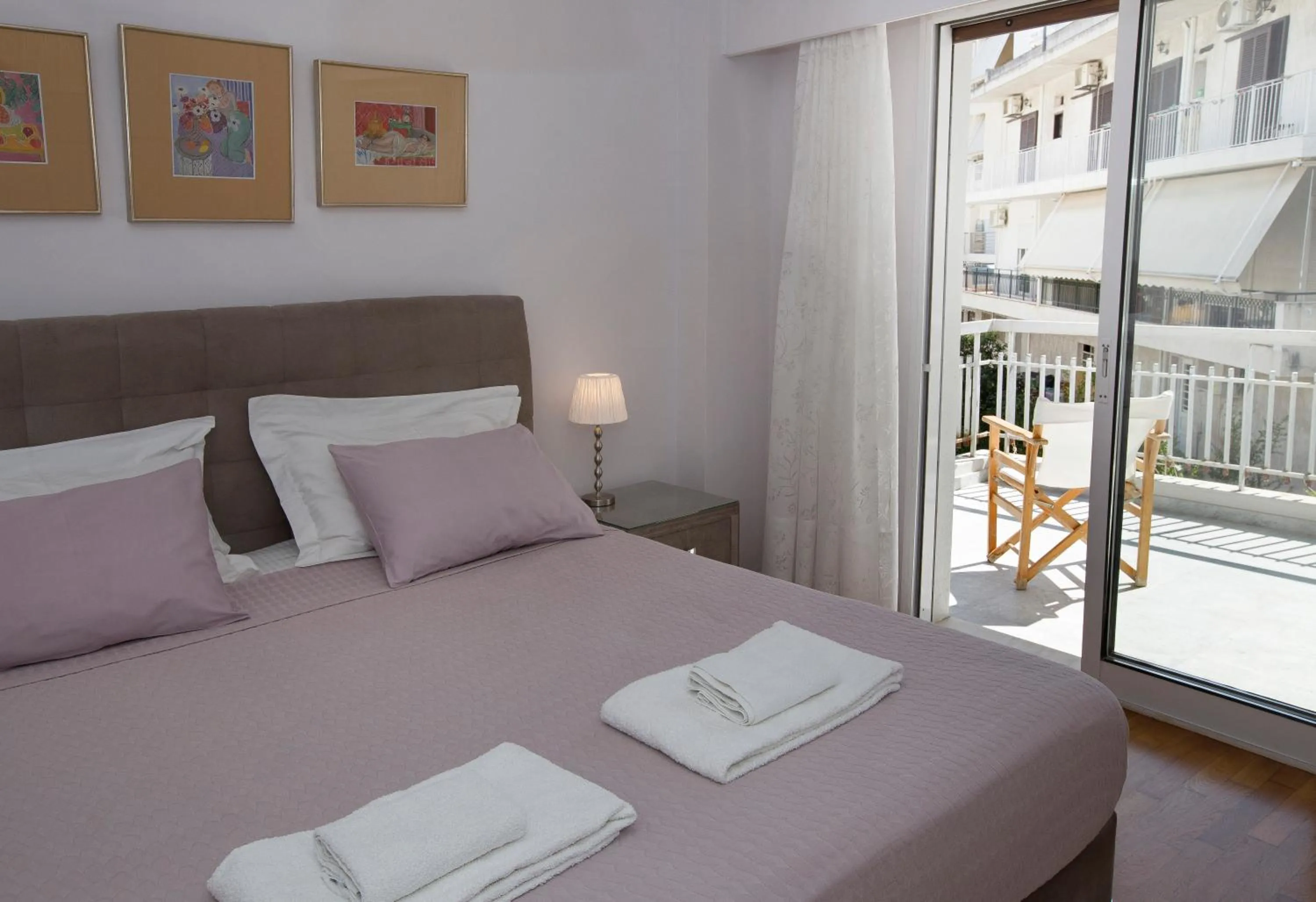 Bed in Familygroupflat