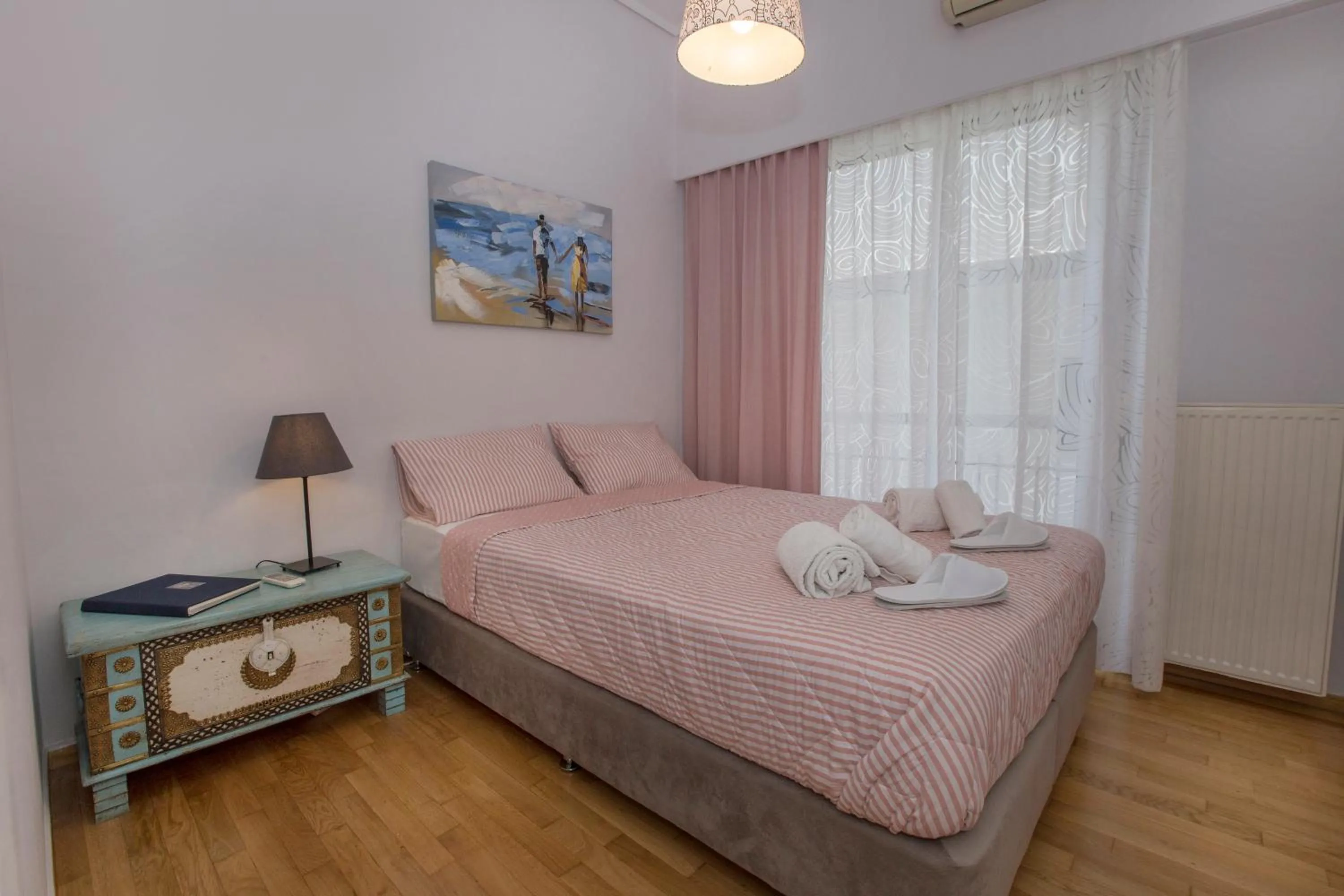 Bed in Familygroupflat
