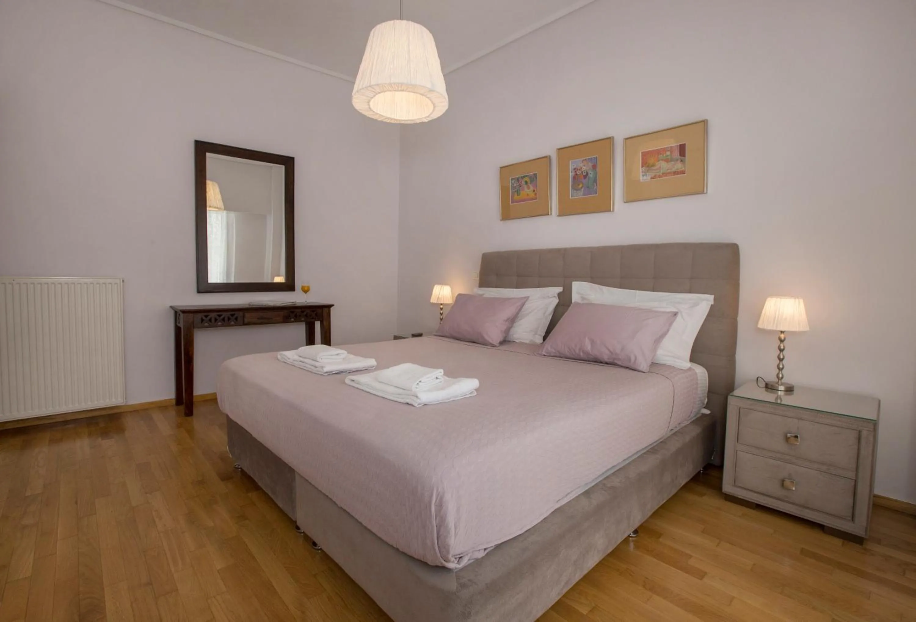 Bed in Familygroupflat