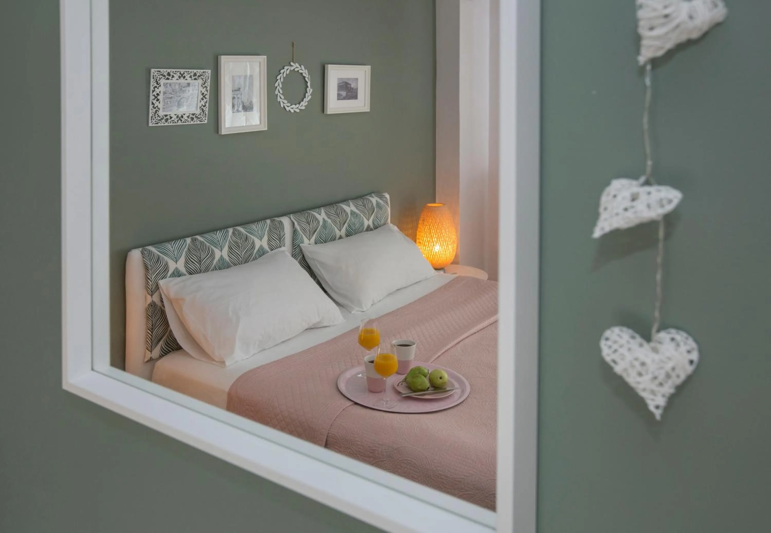 Bed in Familygroupflat