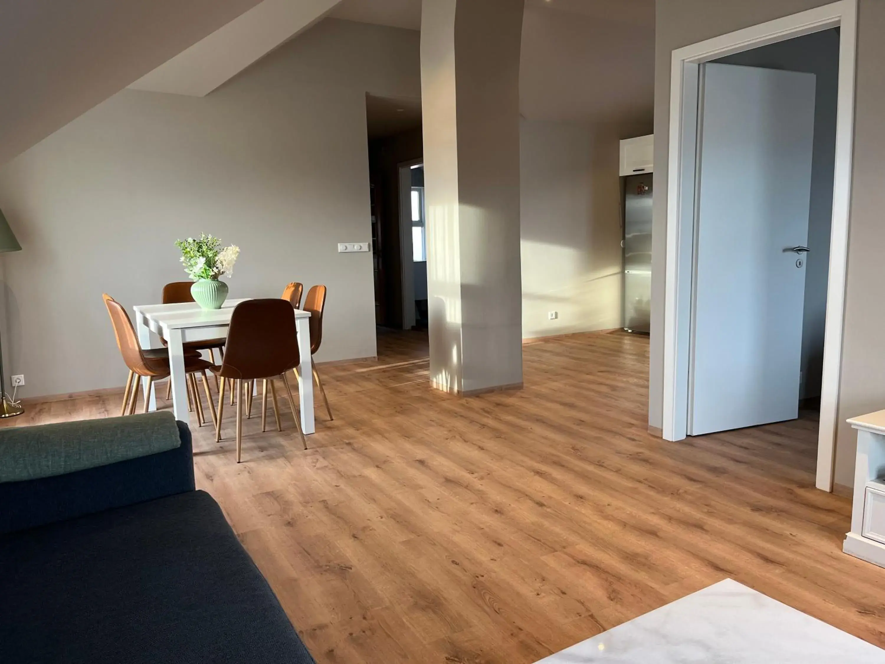 Living room in Hvammur Apartments by the Harbour Living room in Hvammur Apartments by the Harbour