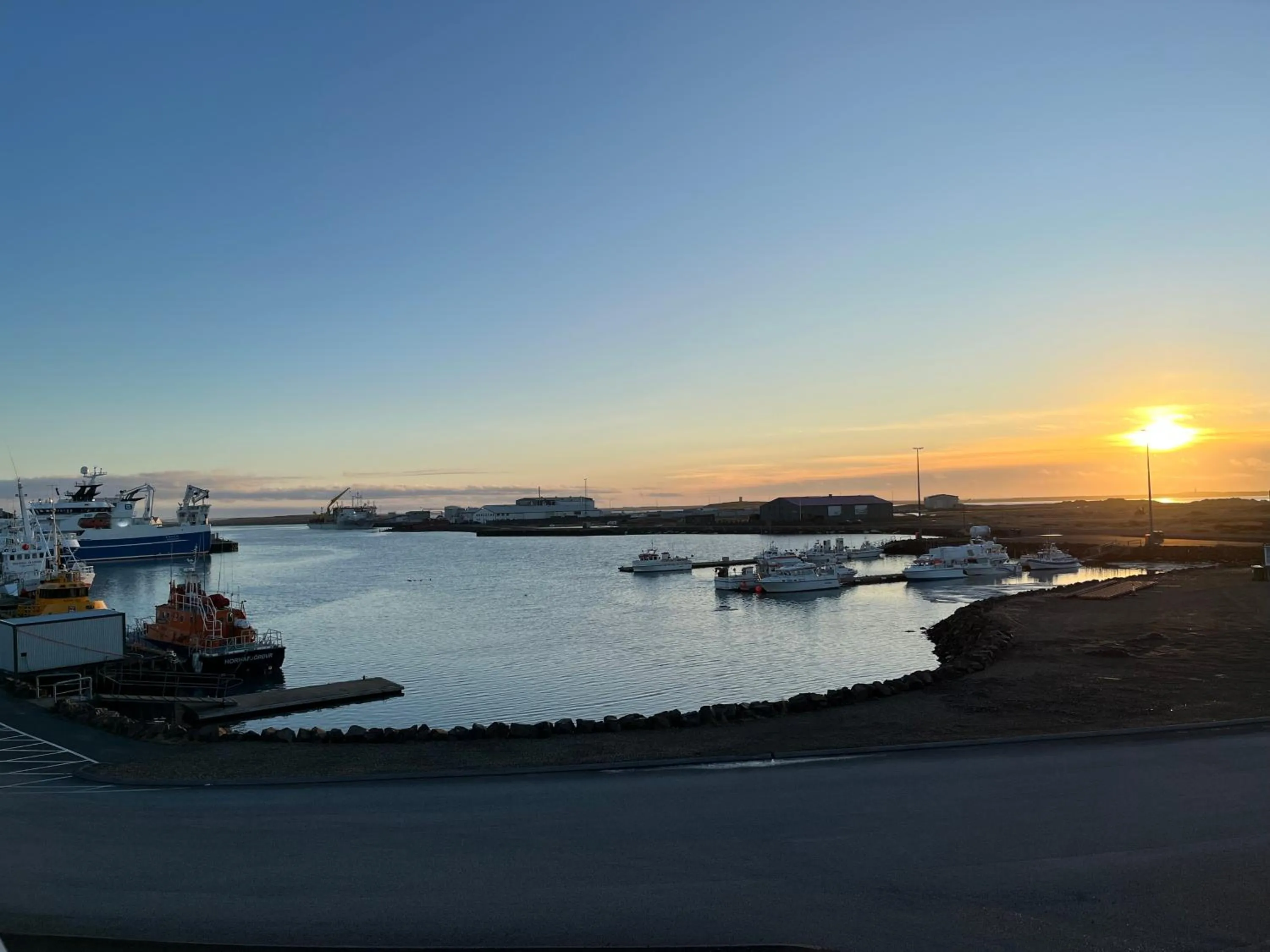 Day in Hvammur Apartments by the Harbour