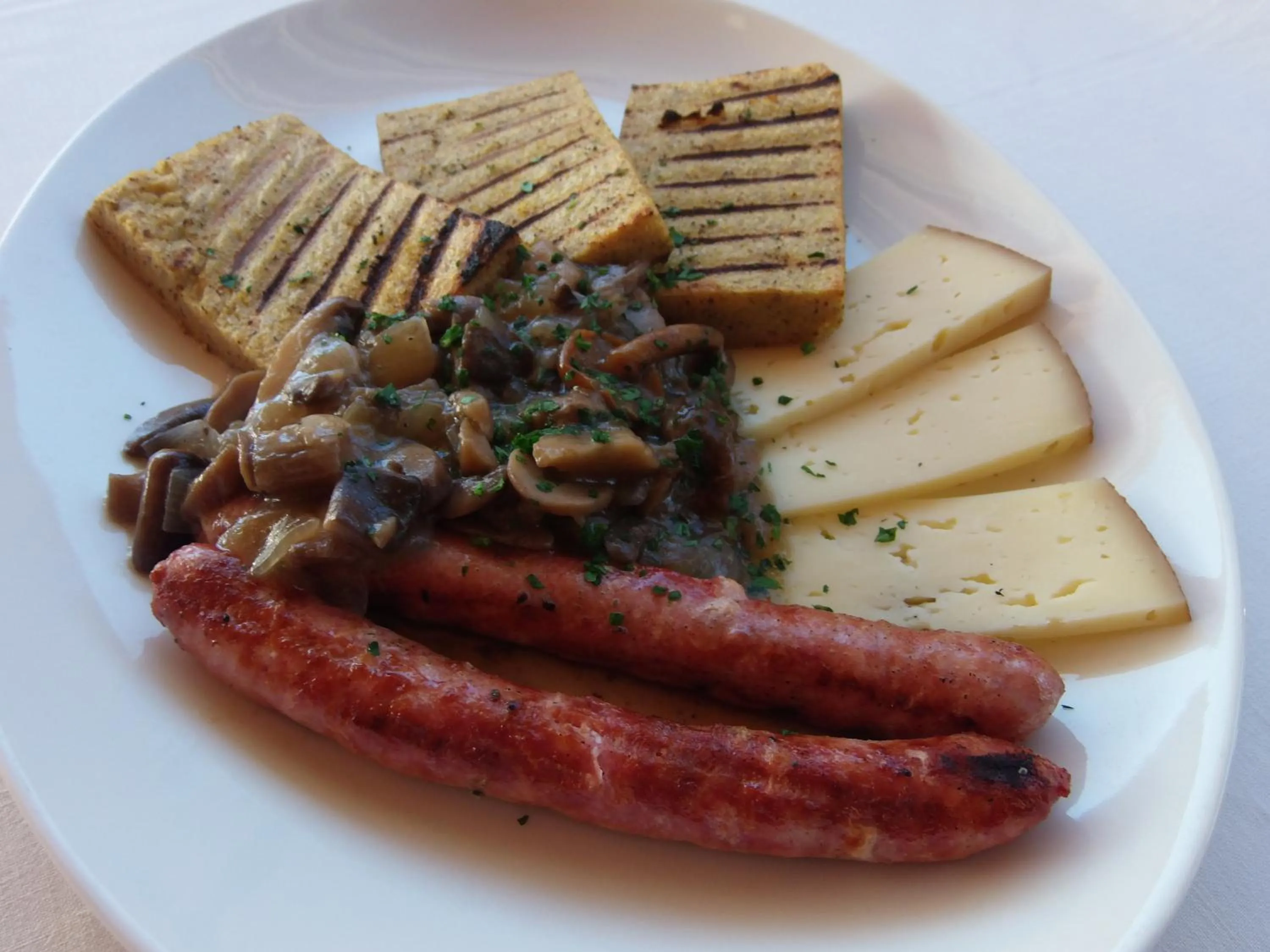 Food close-up in Hotel Vezzano