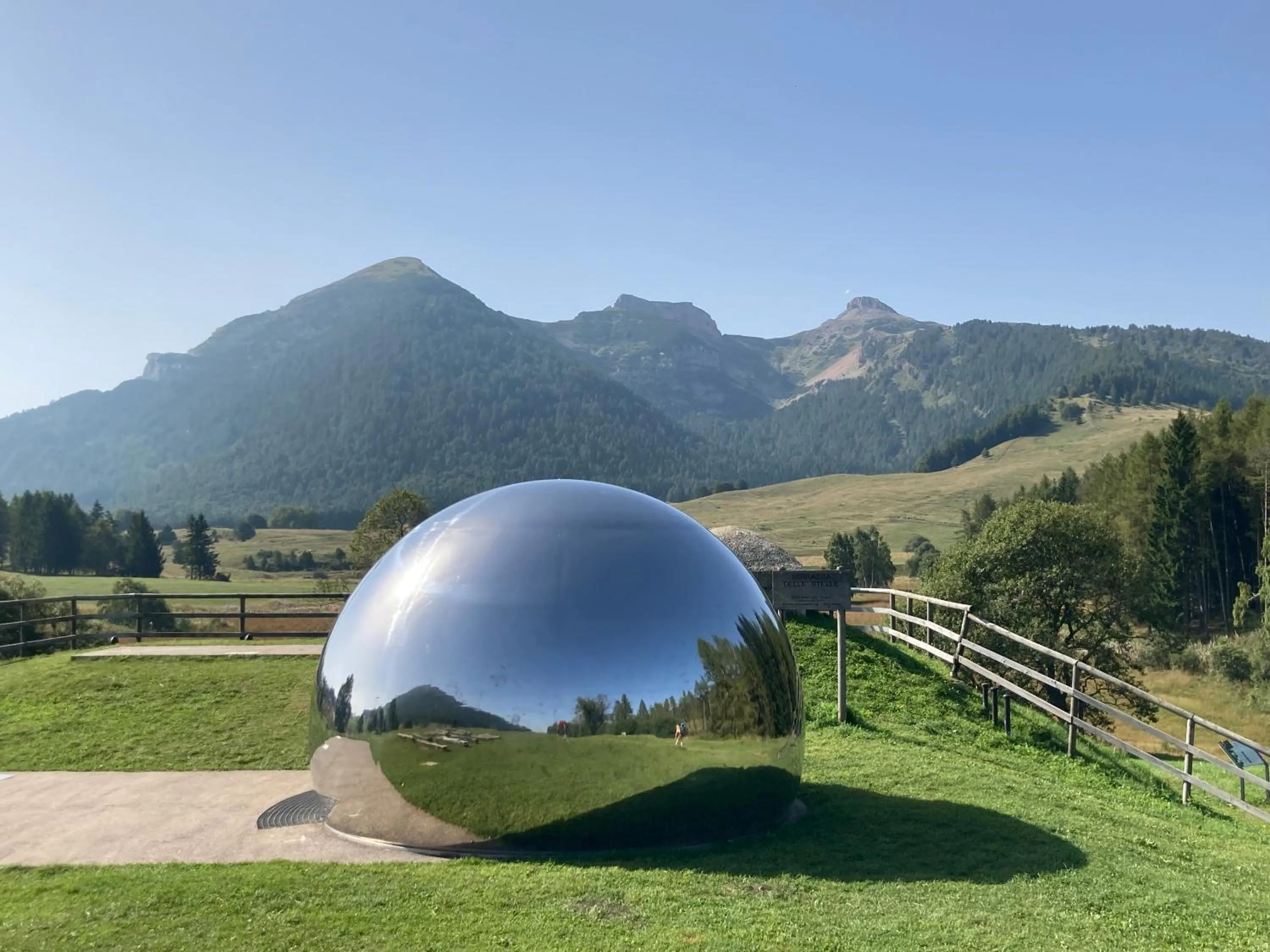 Natural landscape in Hotel Vezzano