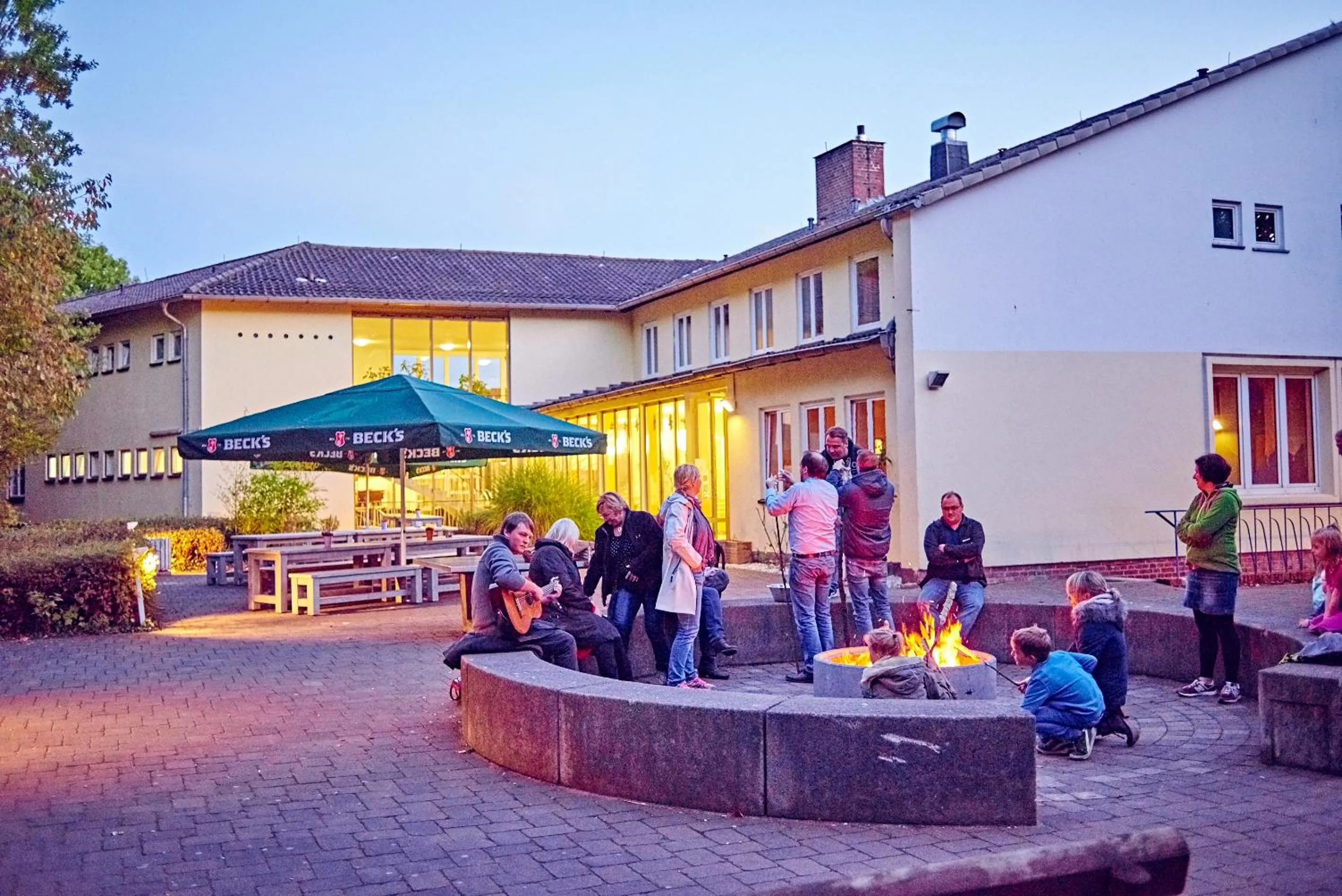 Patio in DJH Jugendherberge Hagen