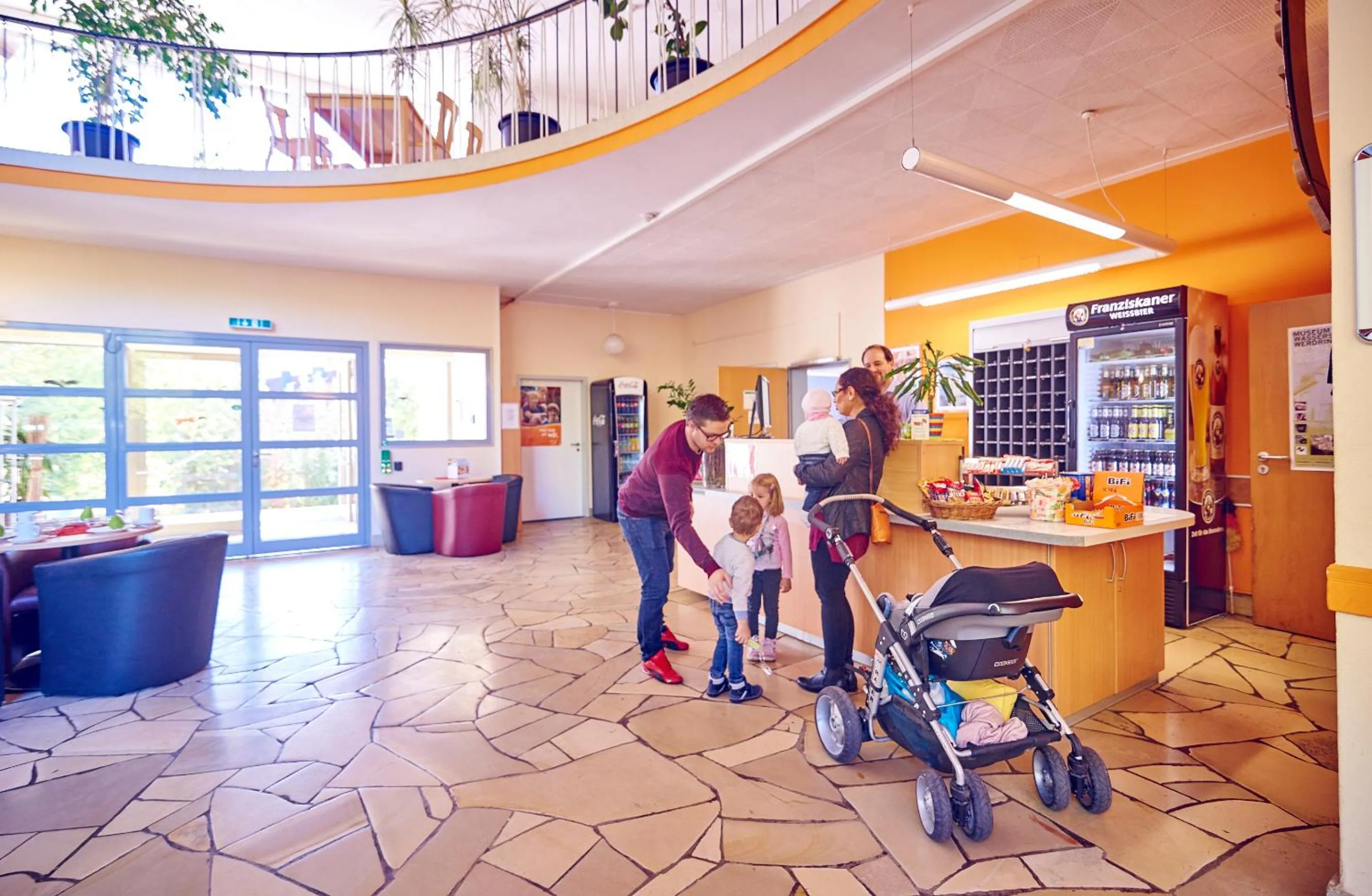 Lobby or reception in DJH Jugendherberge Hagen