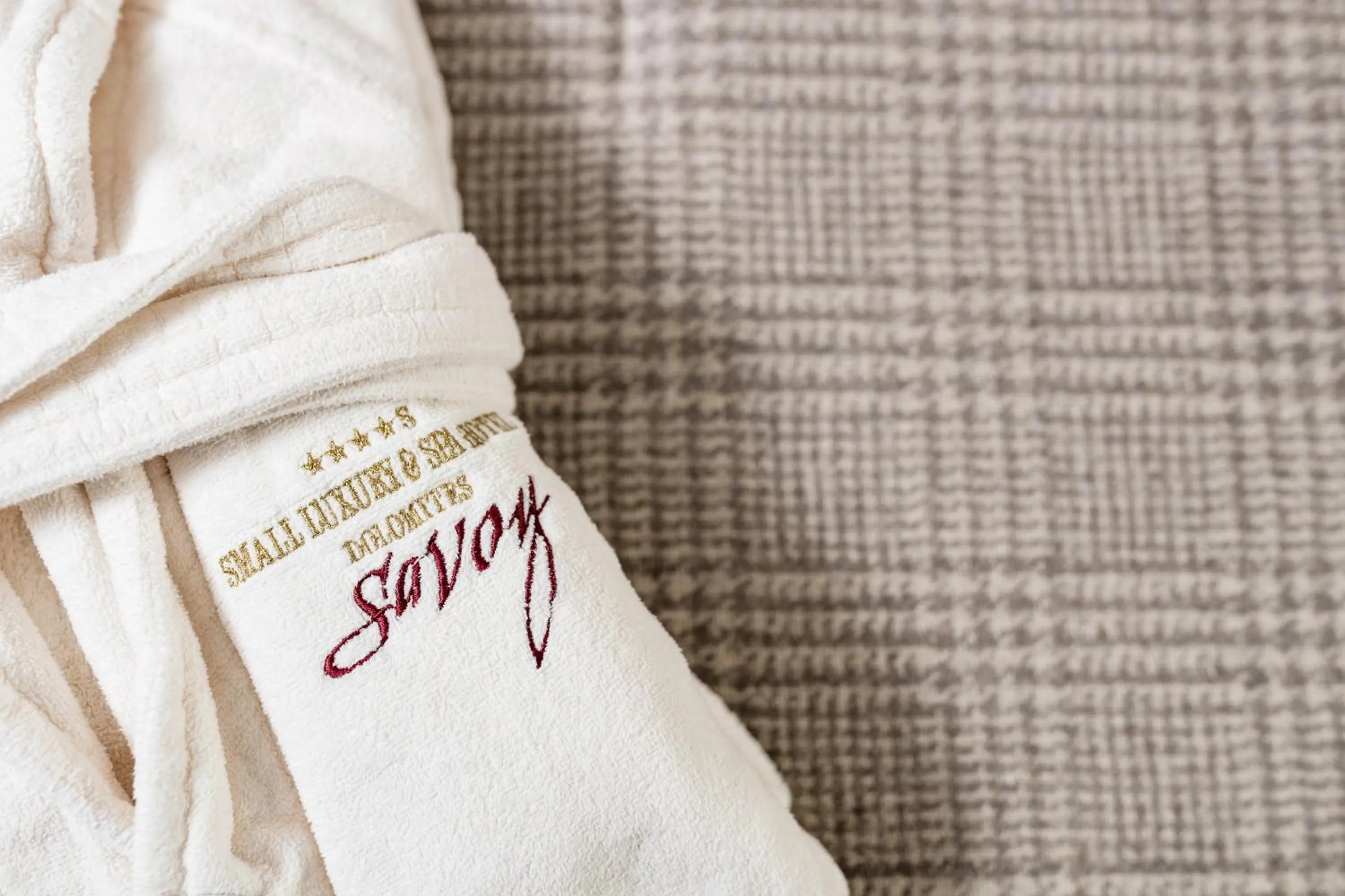 Property logo or sign in Savoy Dolomites Luxury & Spa Hotel