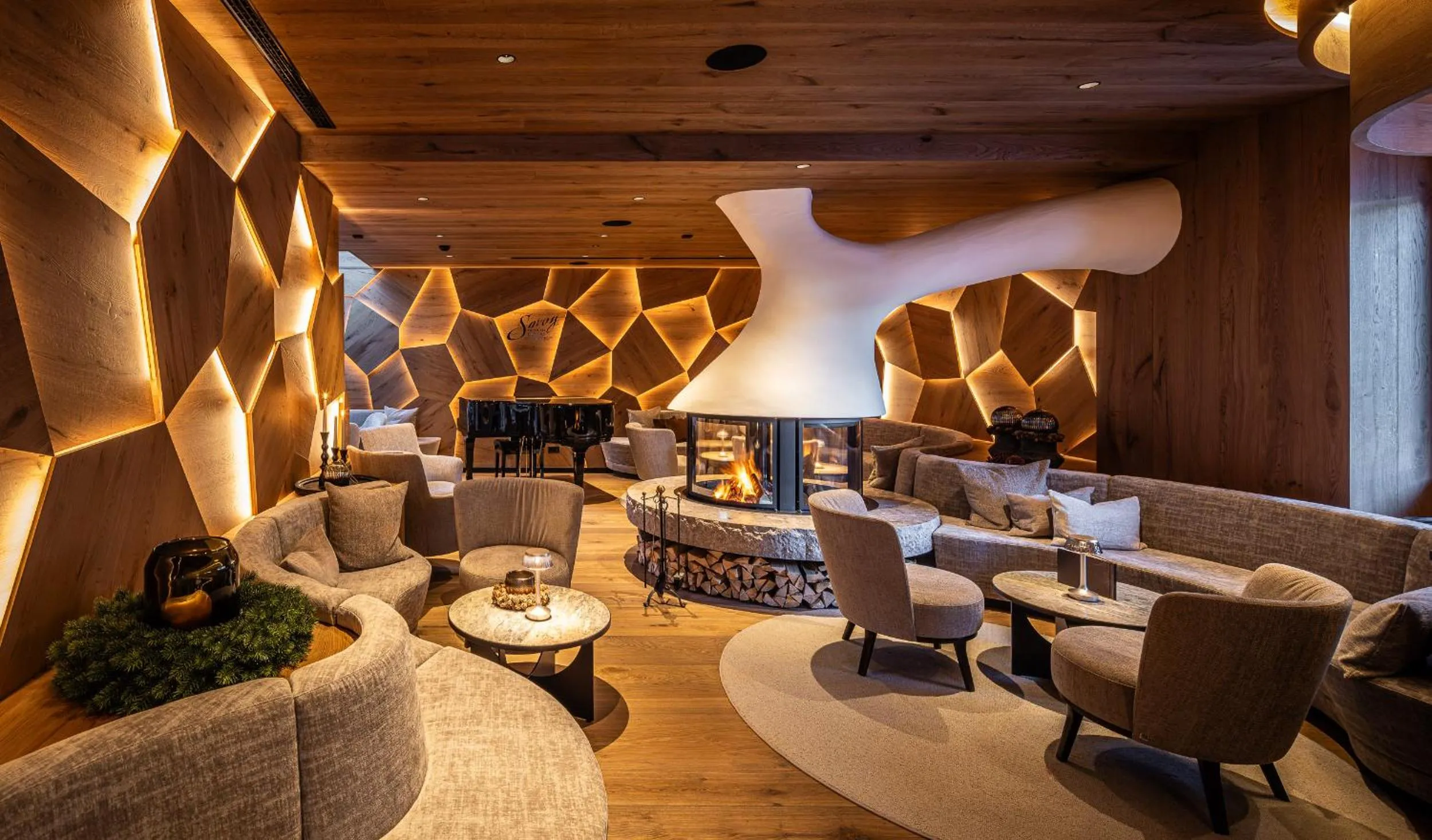 Living room in Savoy Dolomites Luxury & Spa Hotel