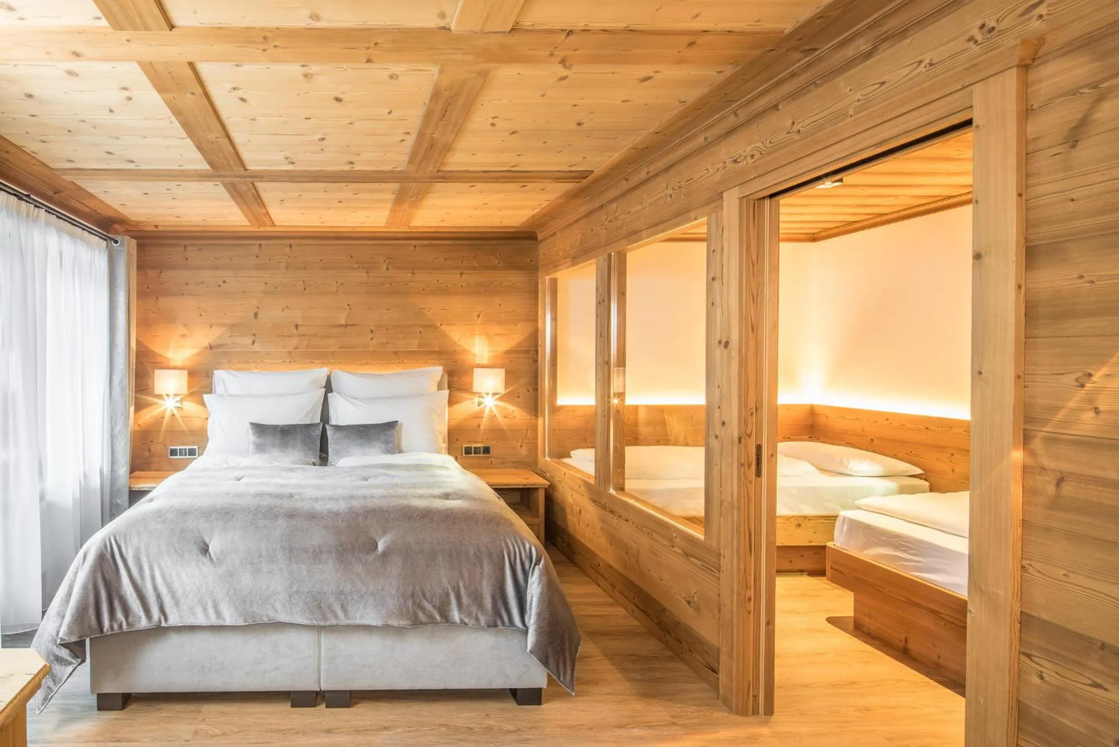 Bedroom, Bed in Savoy Dolomites Luxury & Spa Hotel