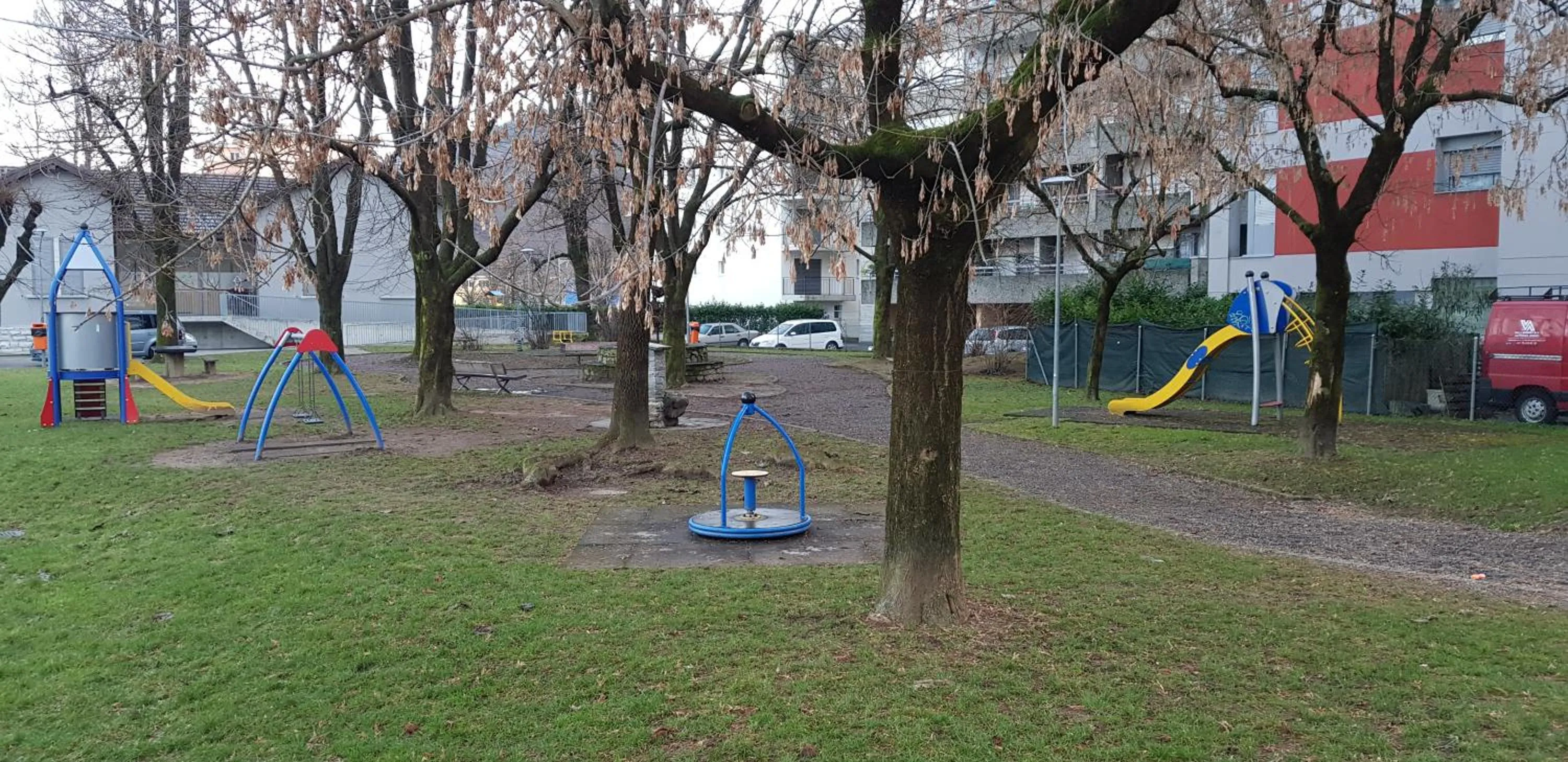 Children play ground in Residence Tell