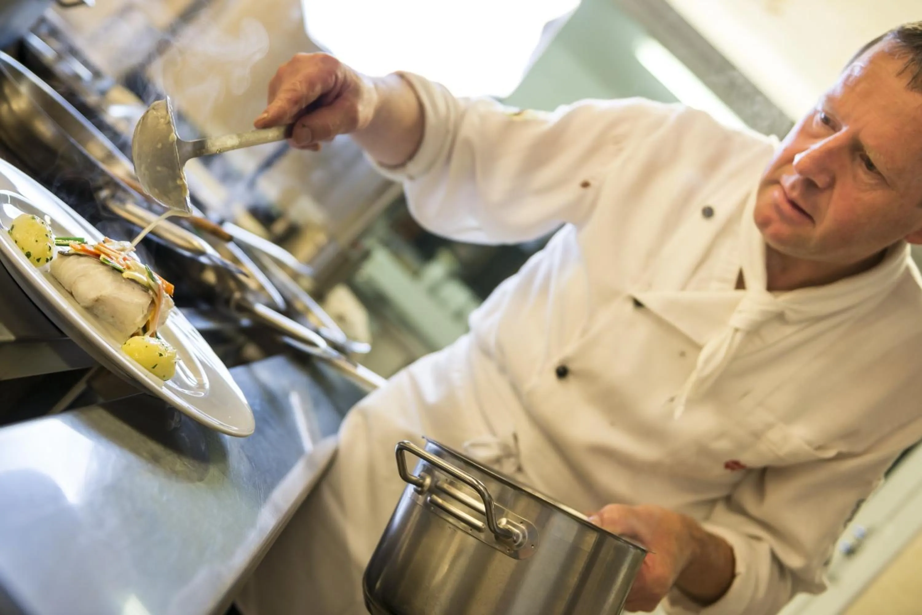 Restaurant/places to eat in Hotel Seeber