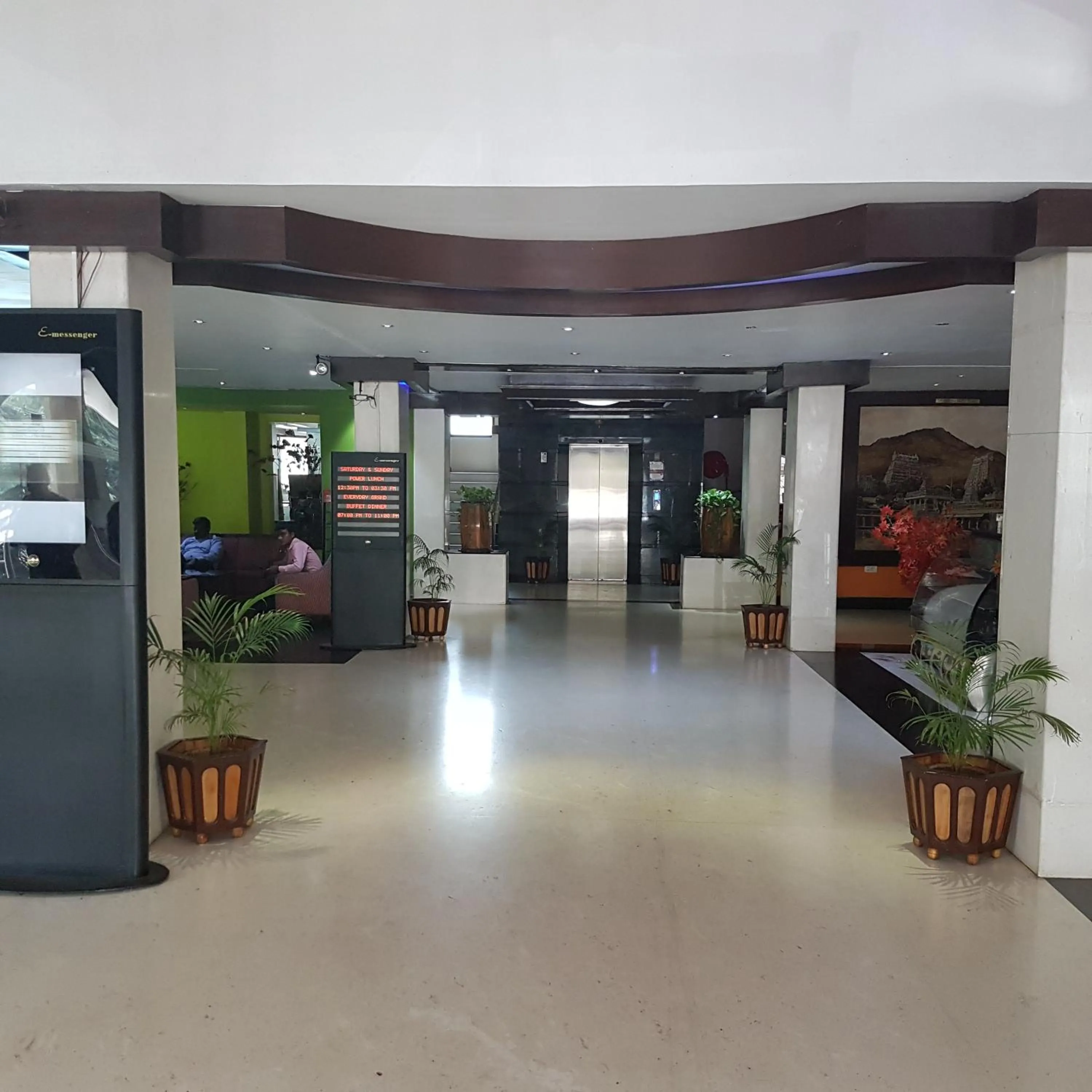 Lobby or reception in Breeze Residency