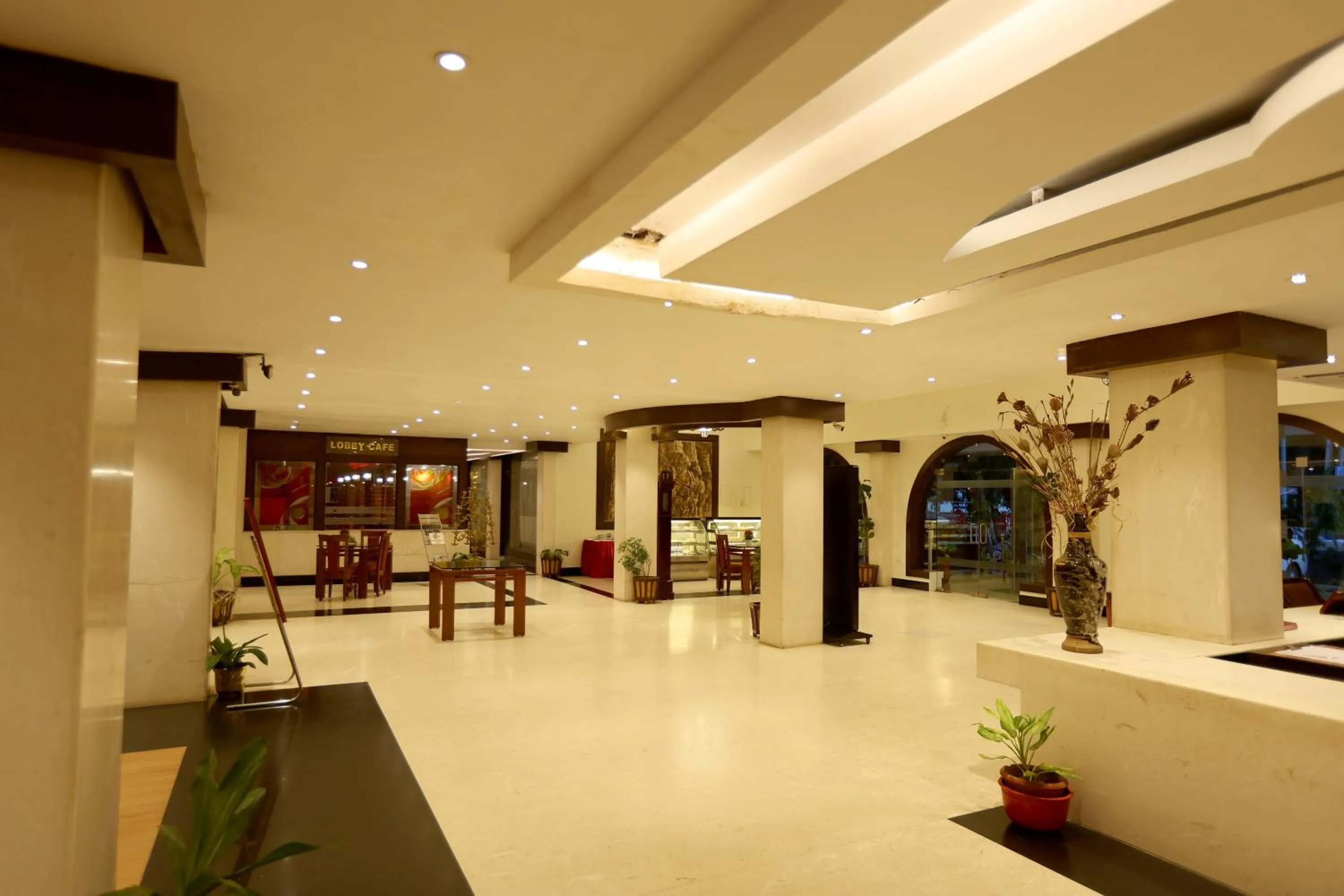 Lobby or reception in Breeze Residency