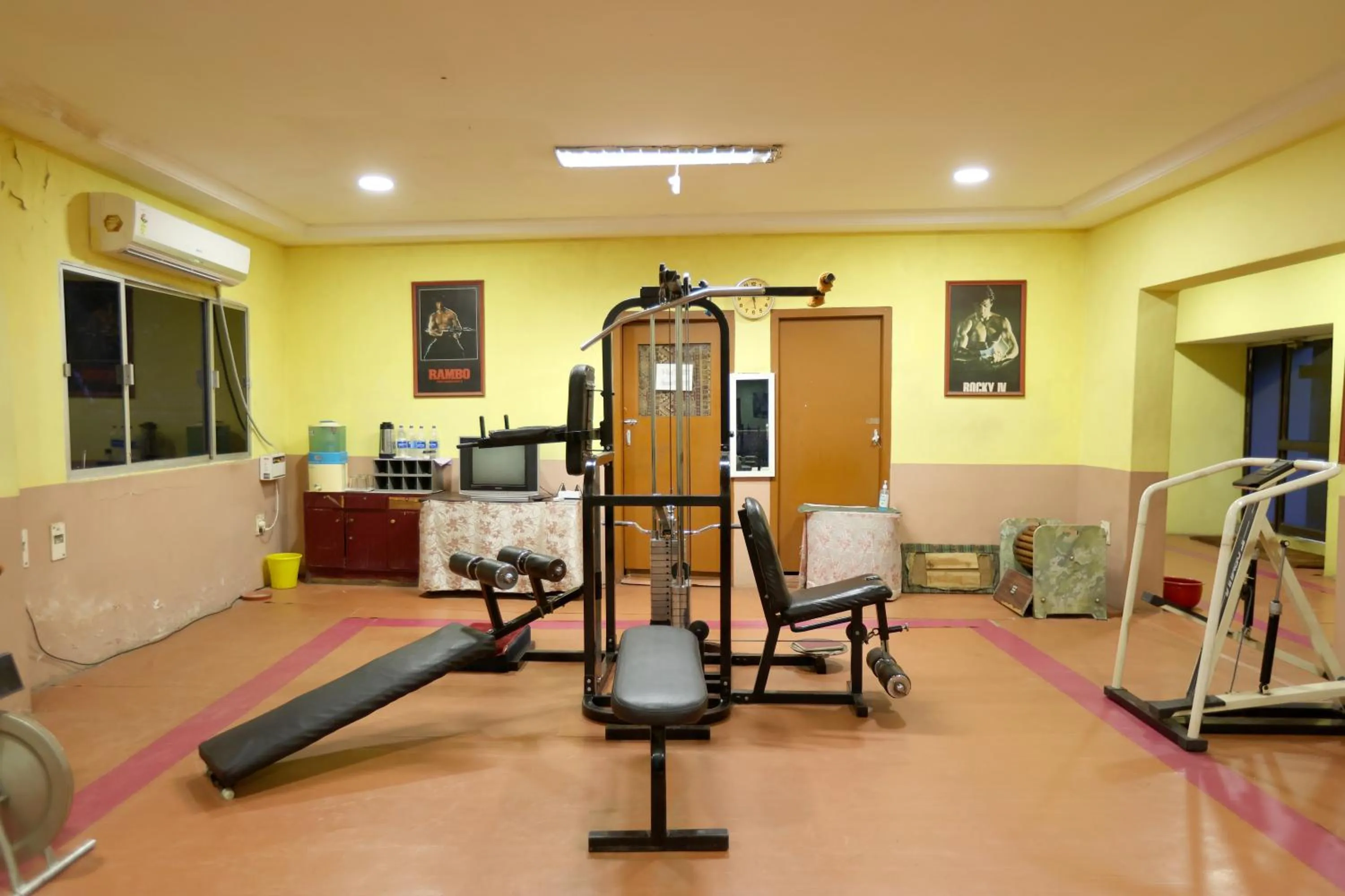 Fitness centre/facilities in Breeze Residency