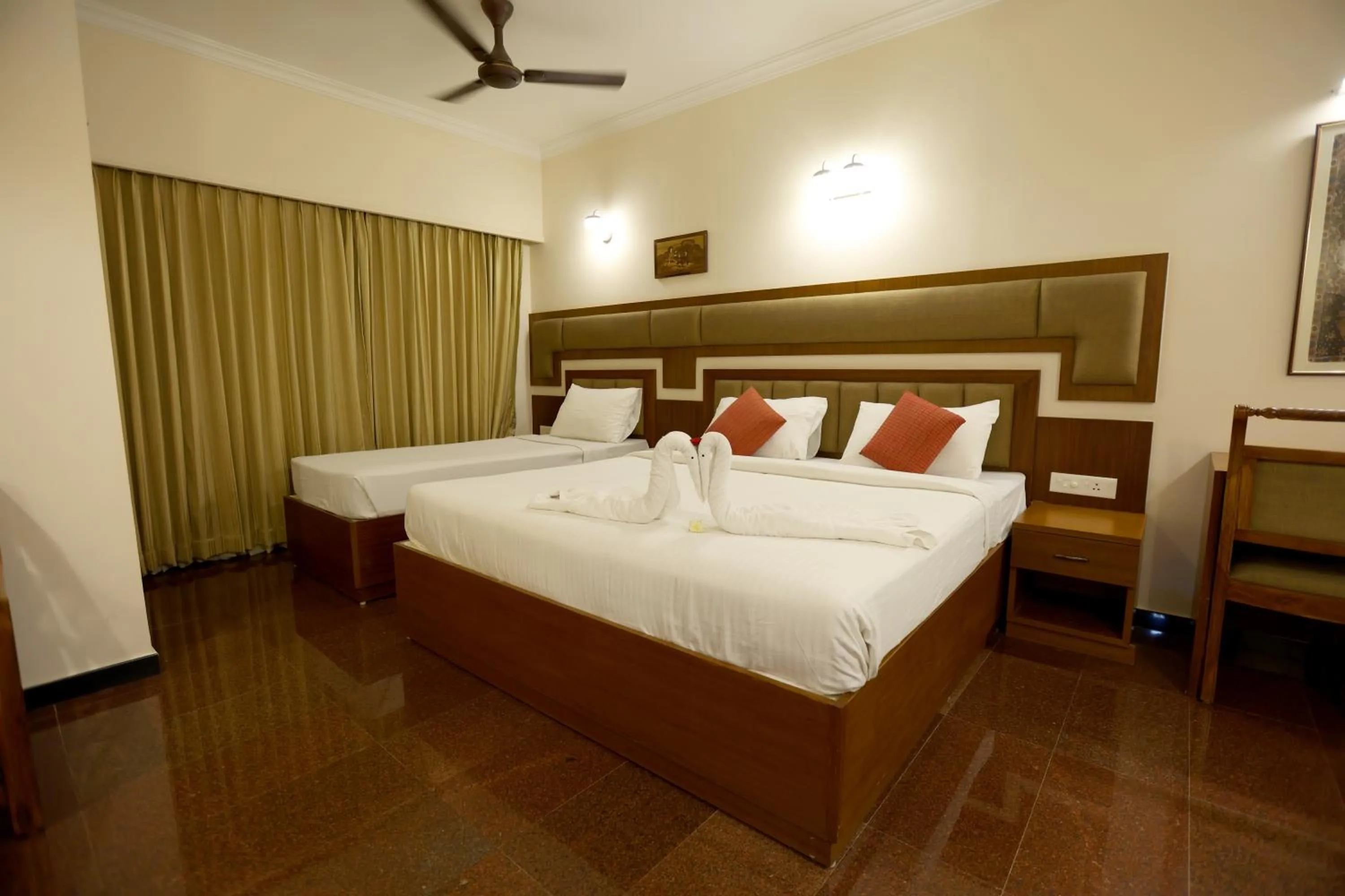 Bedroom, Bed in Breeze Residency