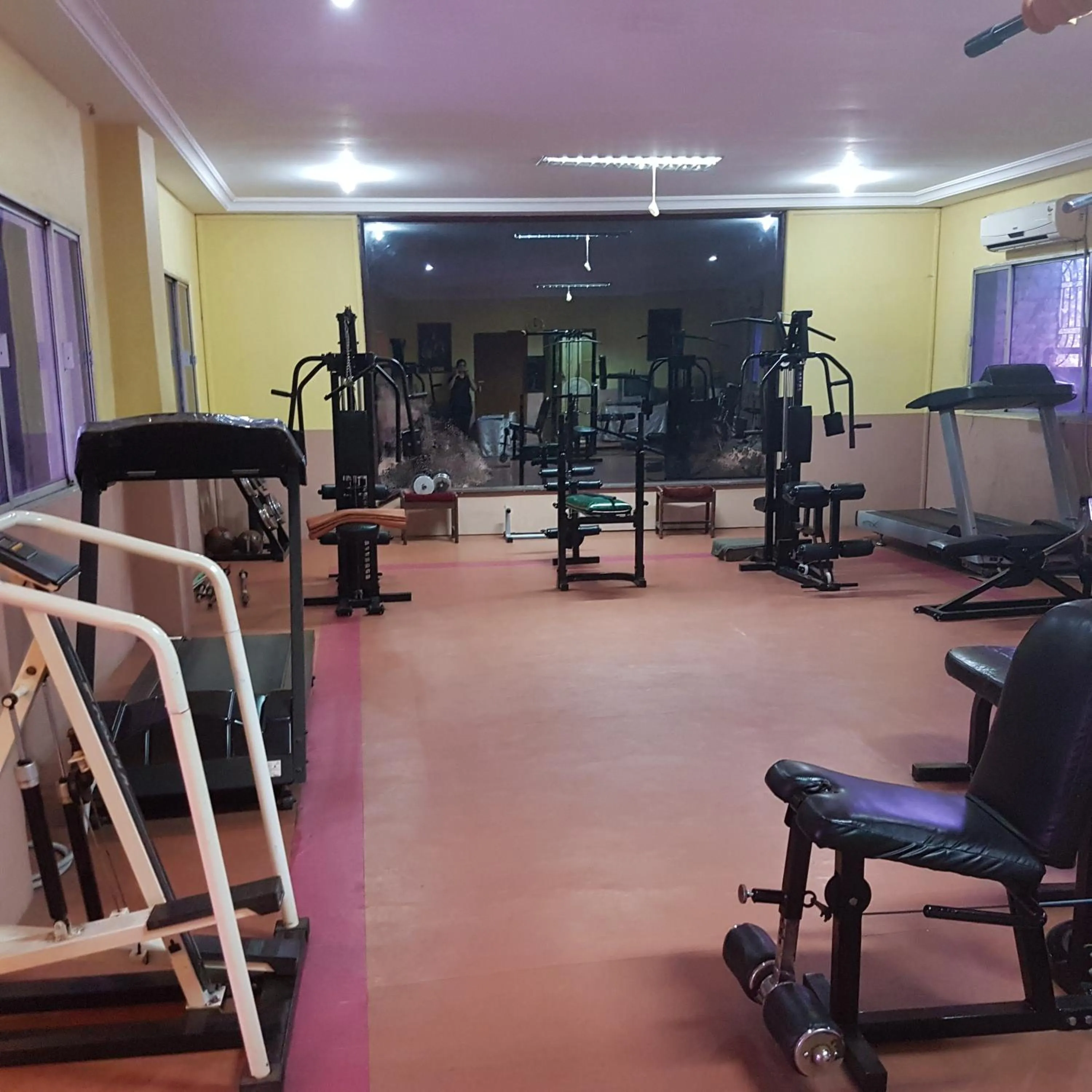 Fitness centre/facilities in Breeze Residency