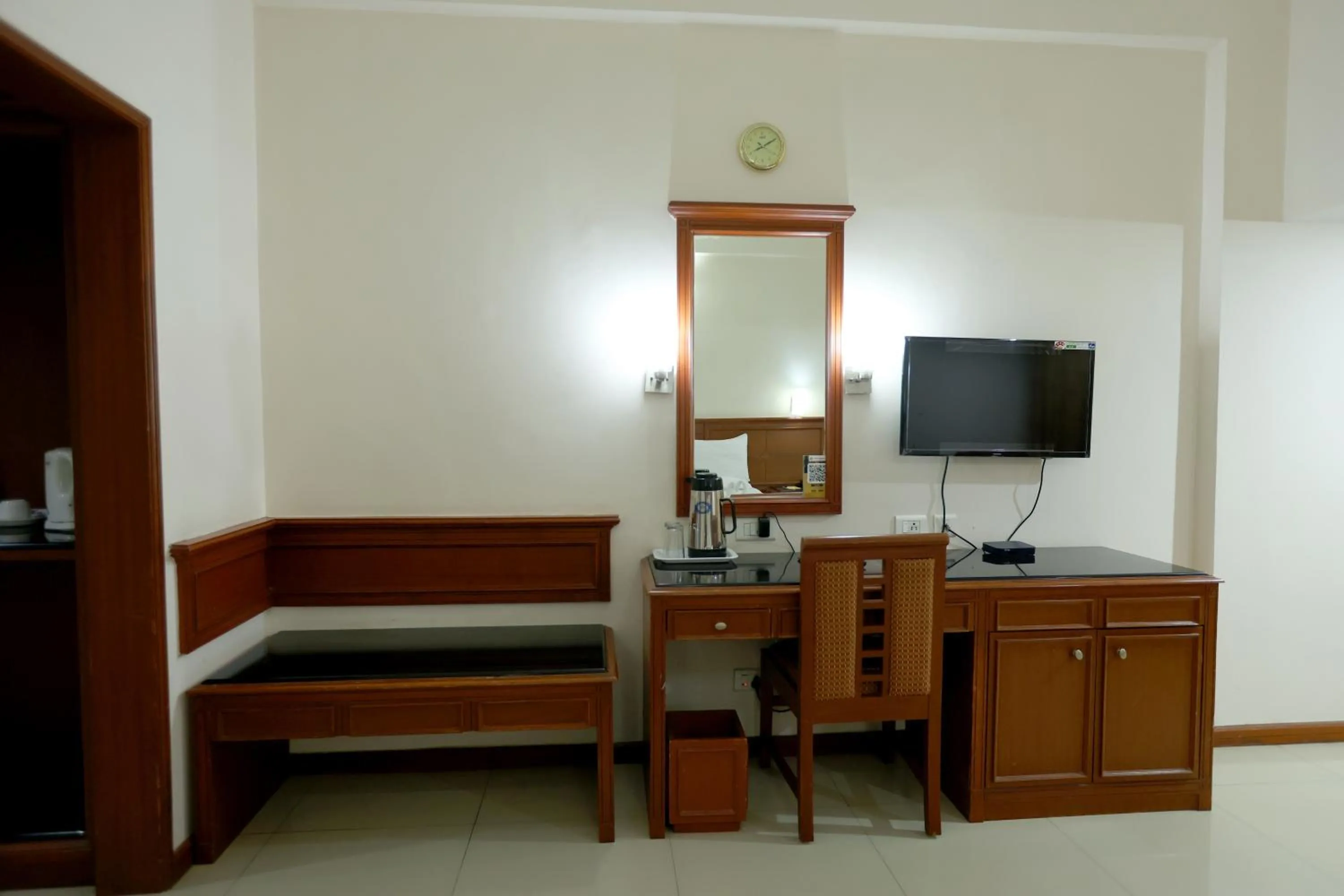 Living room, Bed in Breeze Residency