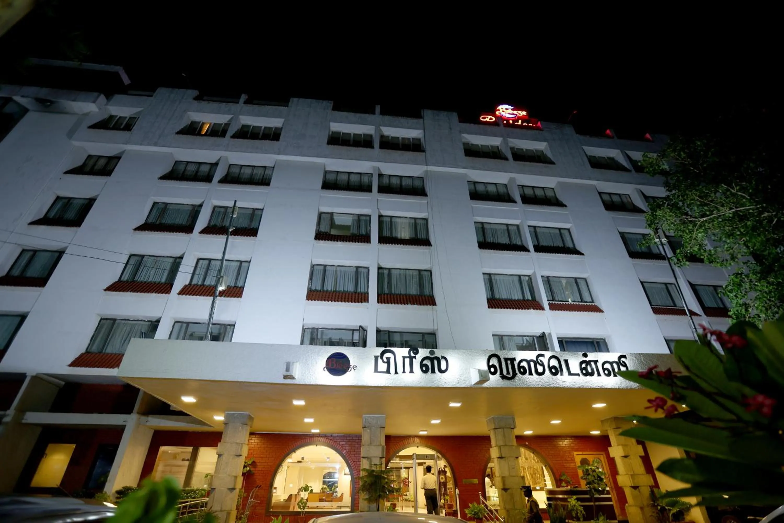 Property building in Breeze Residency