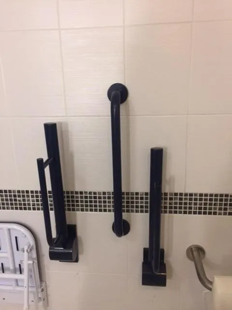 Bathroom in Hampton by Hilton Birmingham Broad Street