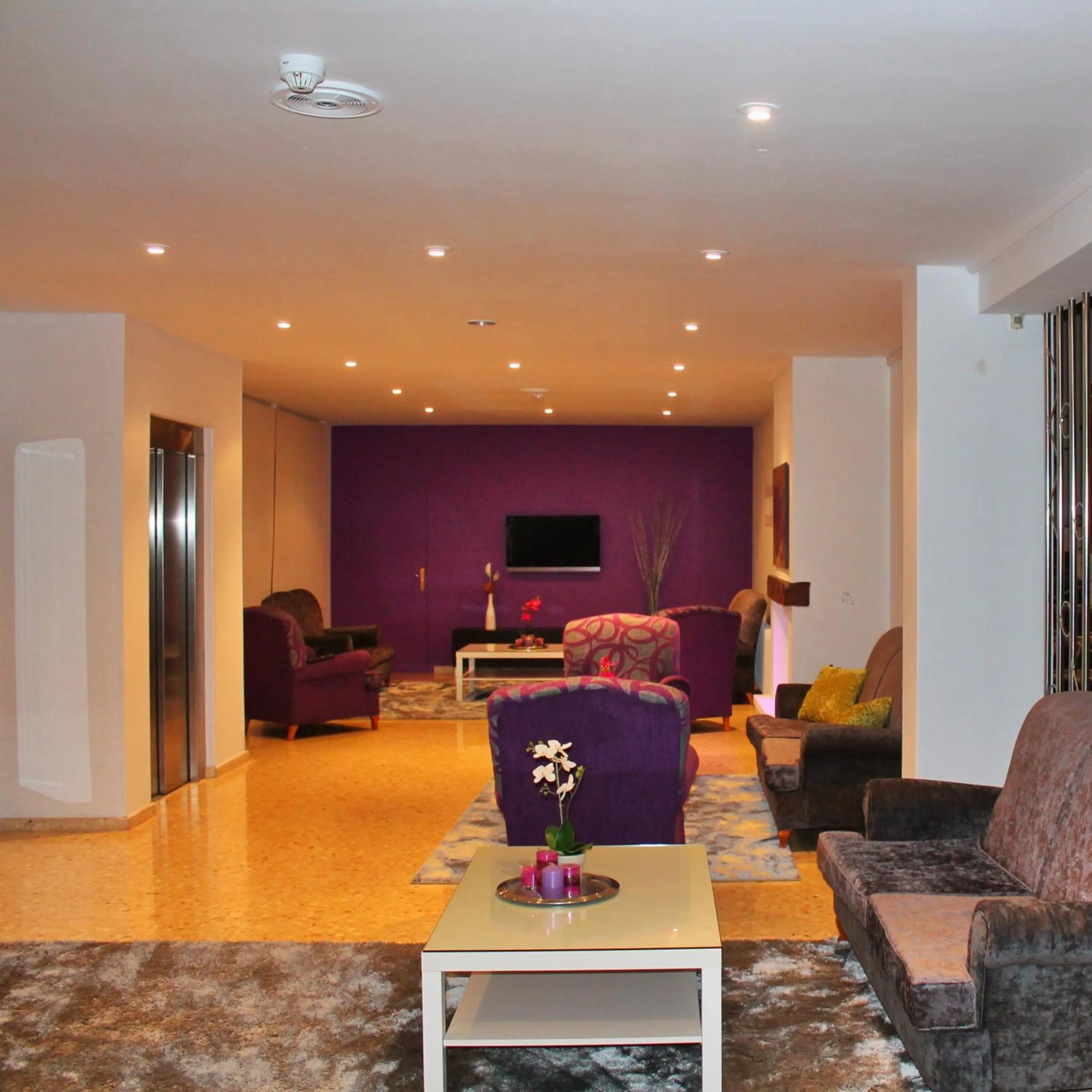 Lobby or reception in Hotel Marola