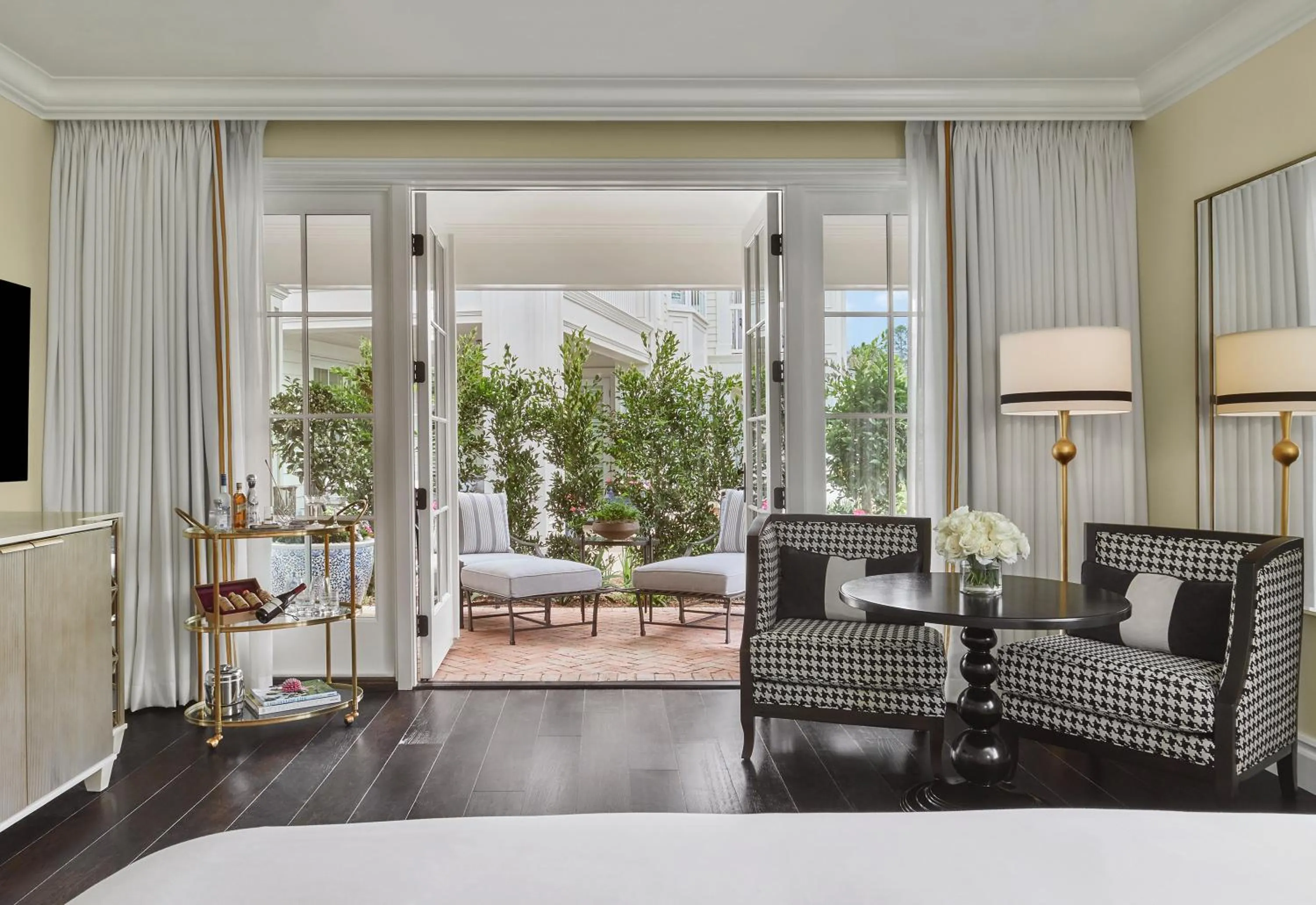 Decorative detail in Rosewood Miramar Beach