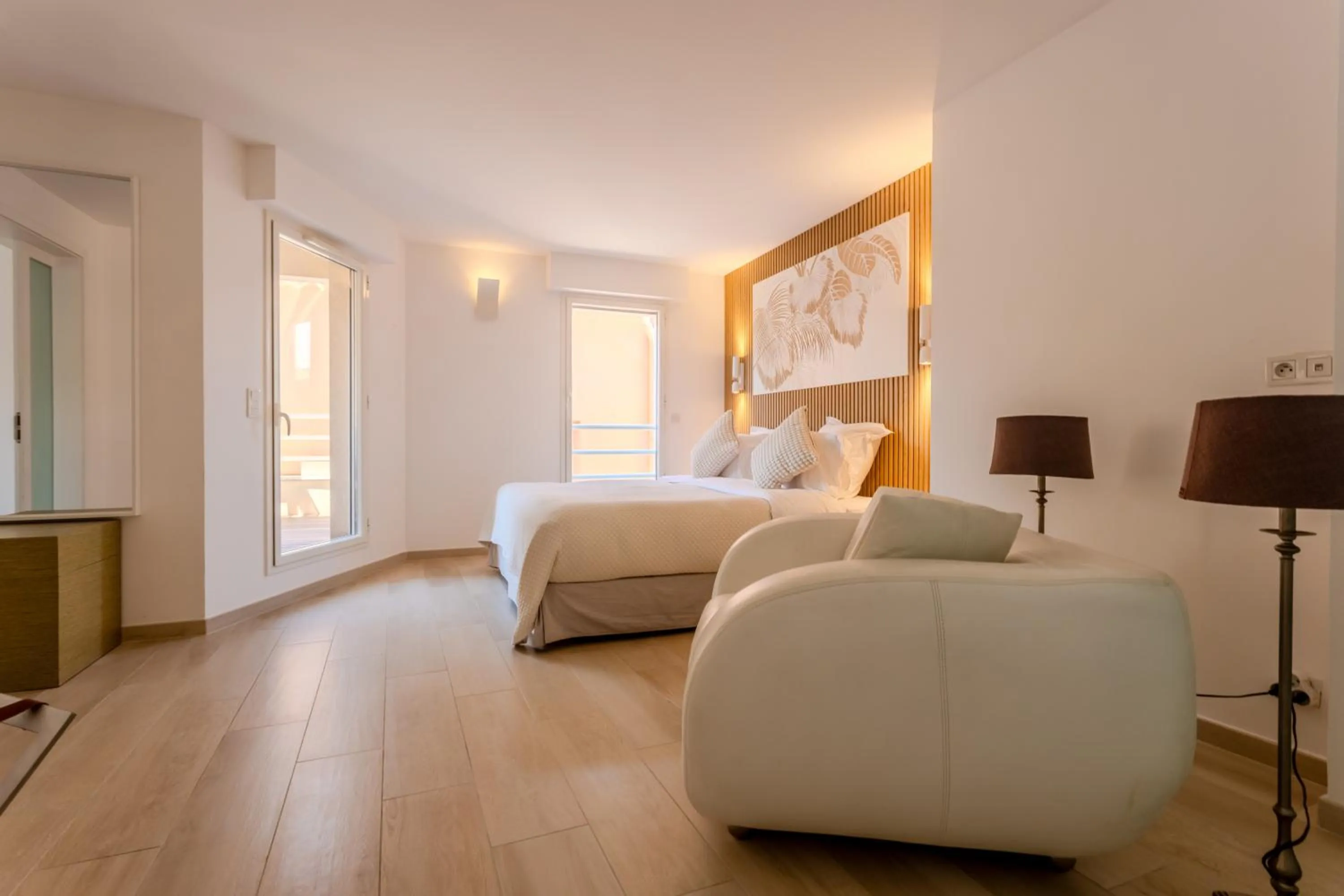 Bed in Traverse Des Artistes