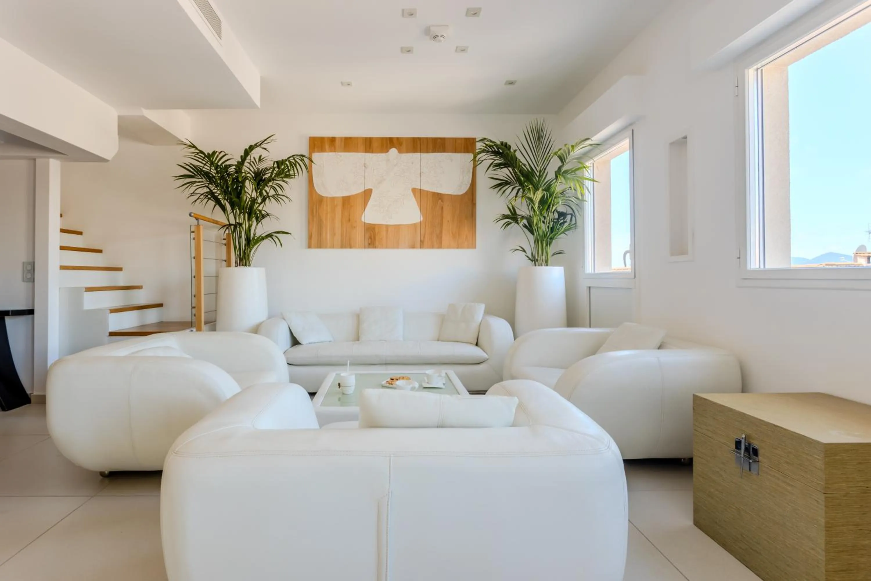 Living room in Traverse Des Artistes