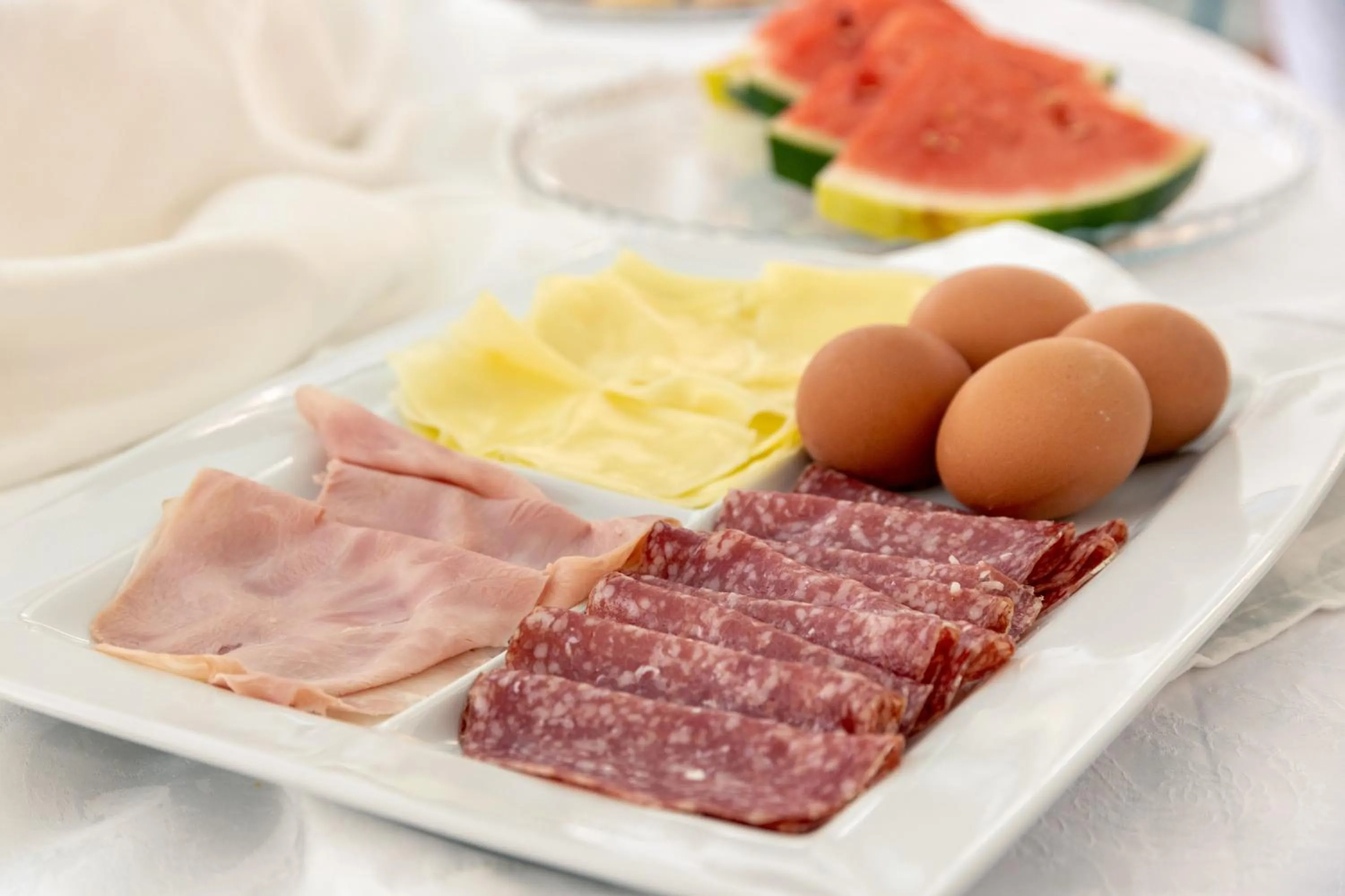 Continental breakfast in Hotel Ancora