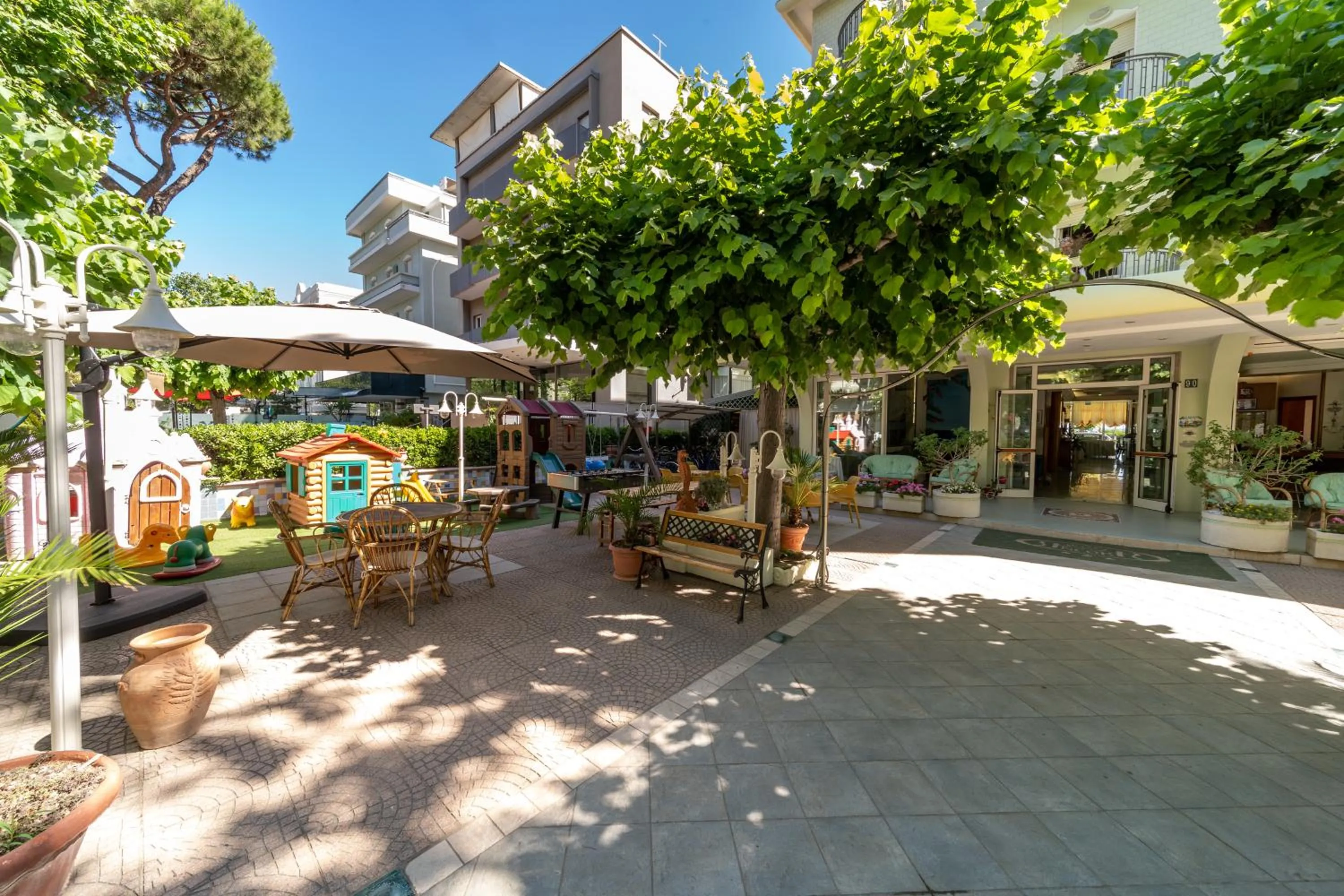 Children play ground in Hotel Ancora
