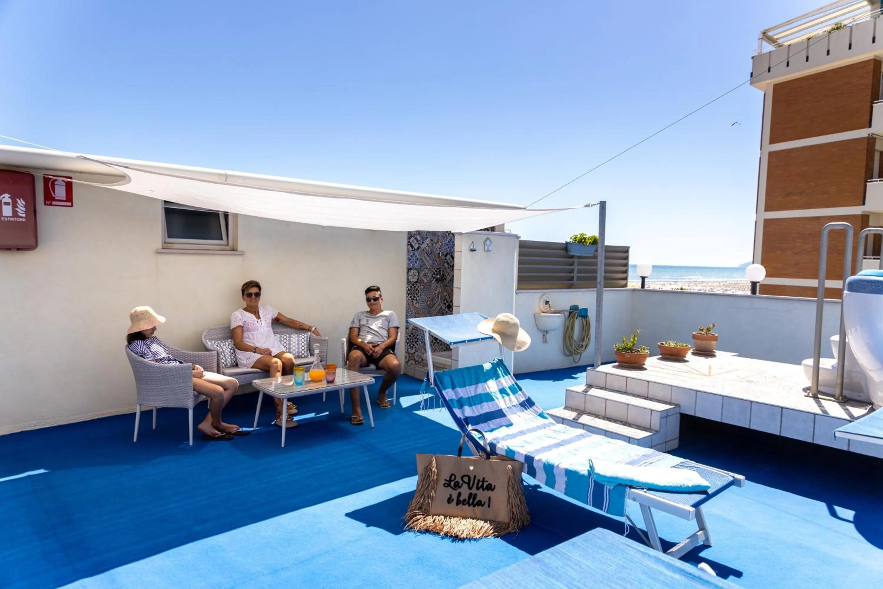 Balcony/Terrace in Hotel Ancora