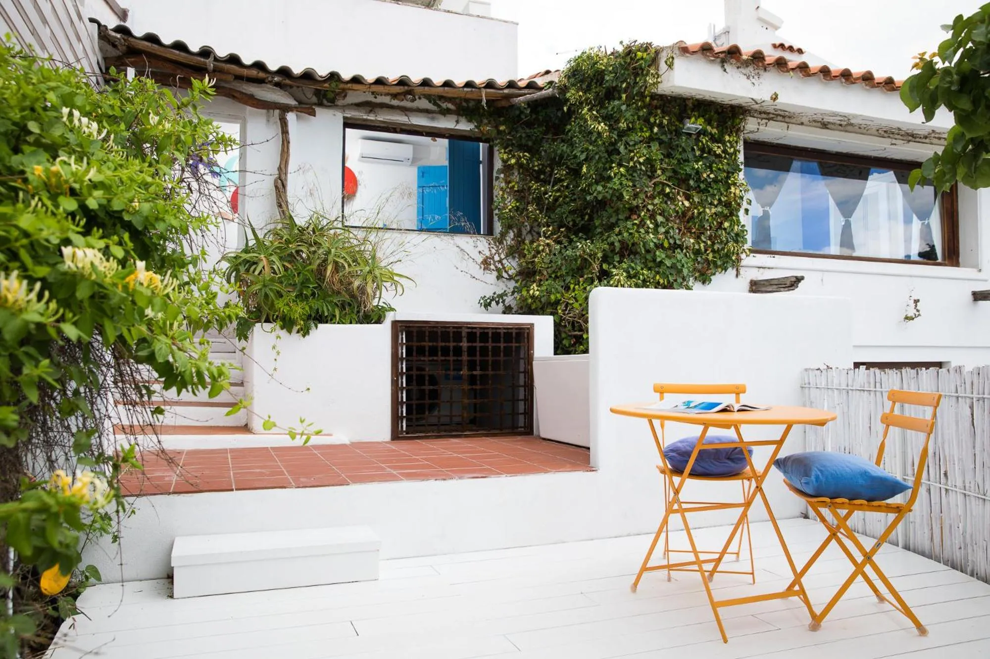 Patio in Palmasera Charming Suites