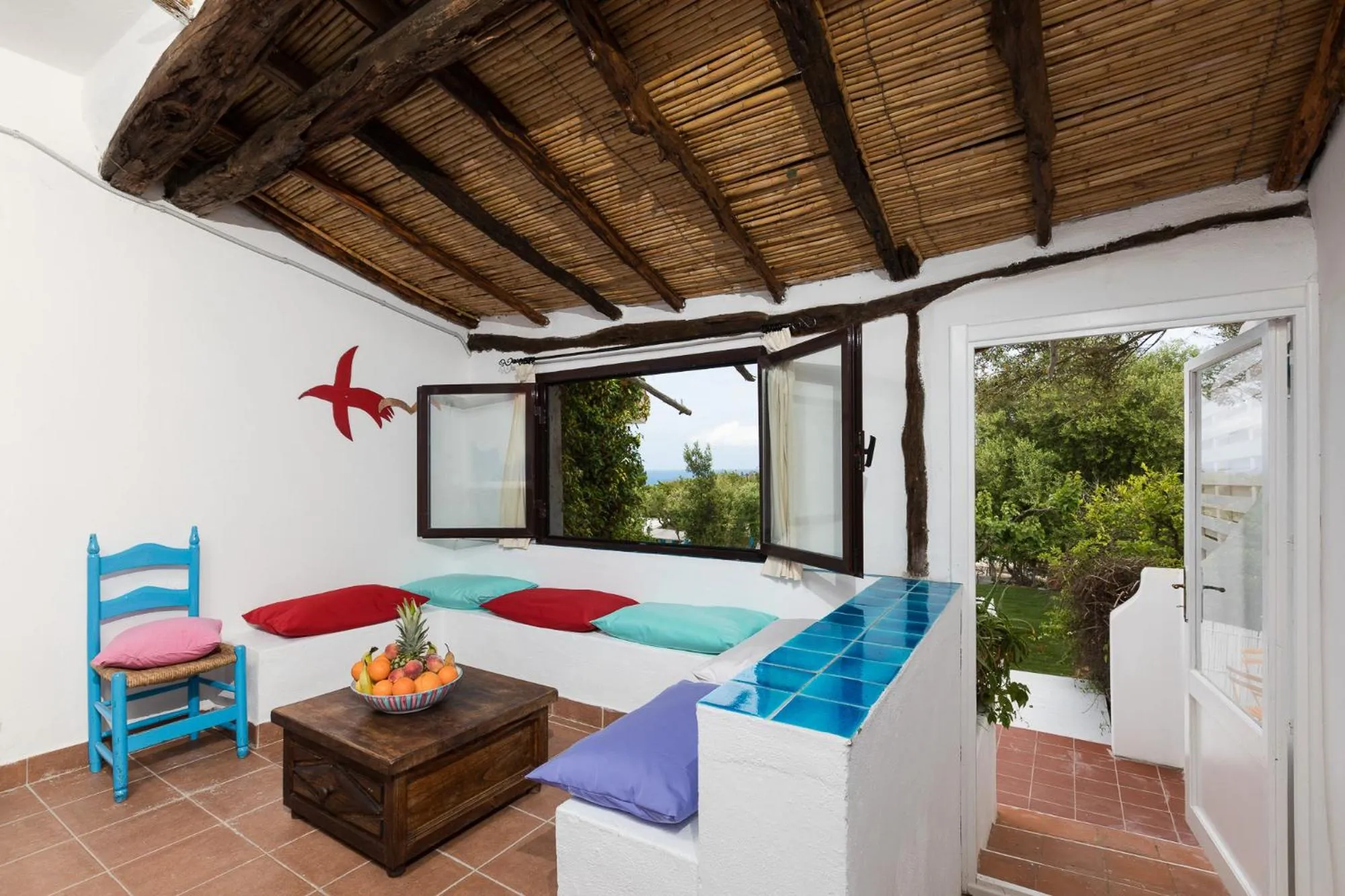 Patio in Palmasera Charming Suites