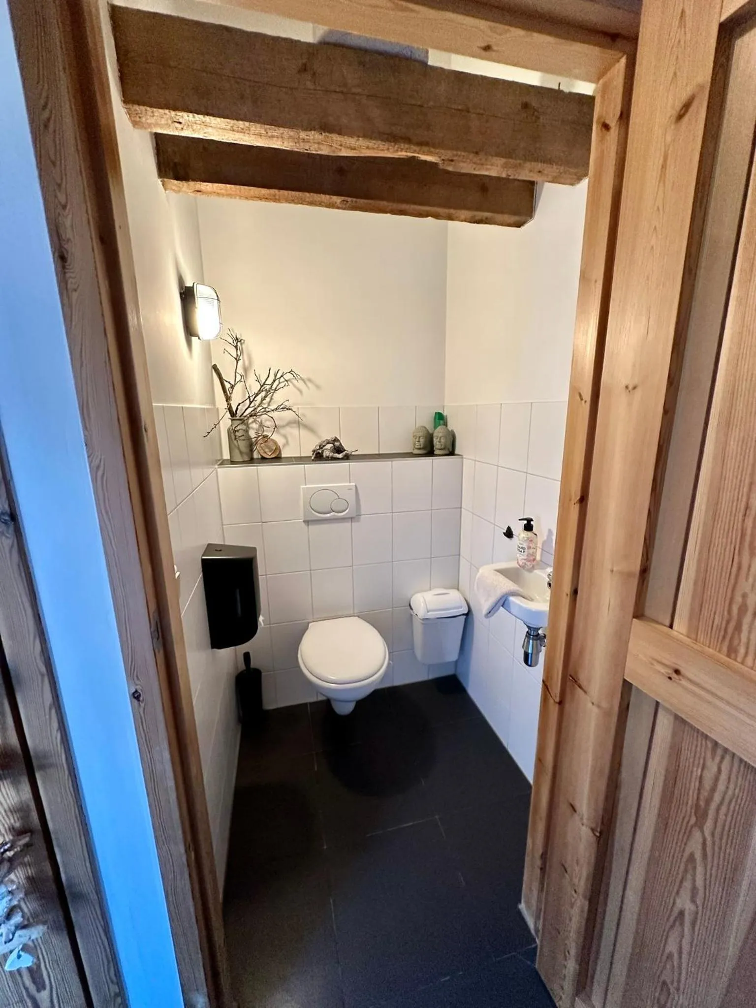 Toilet in Erfgoed & Logies Den Heijkant