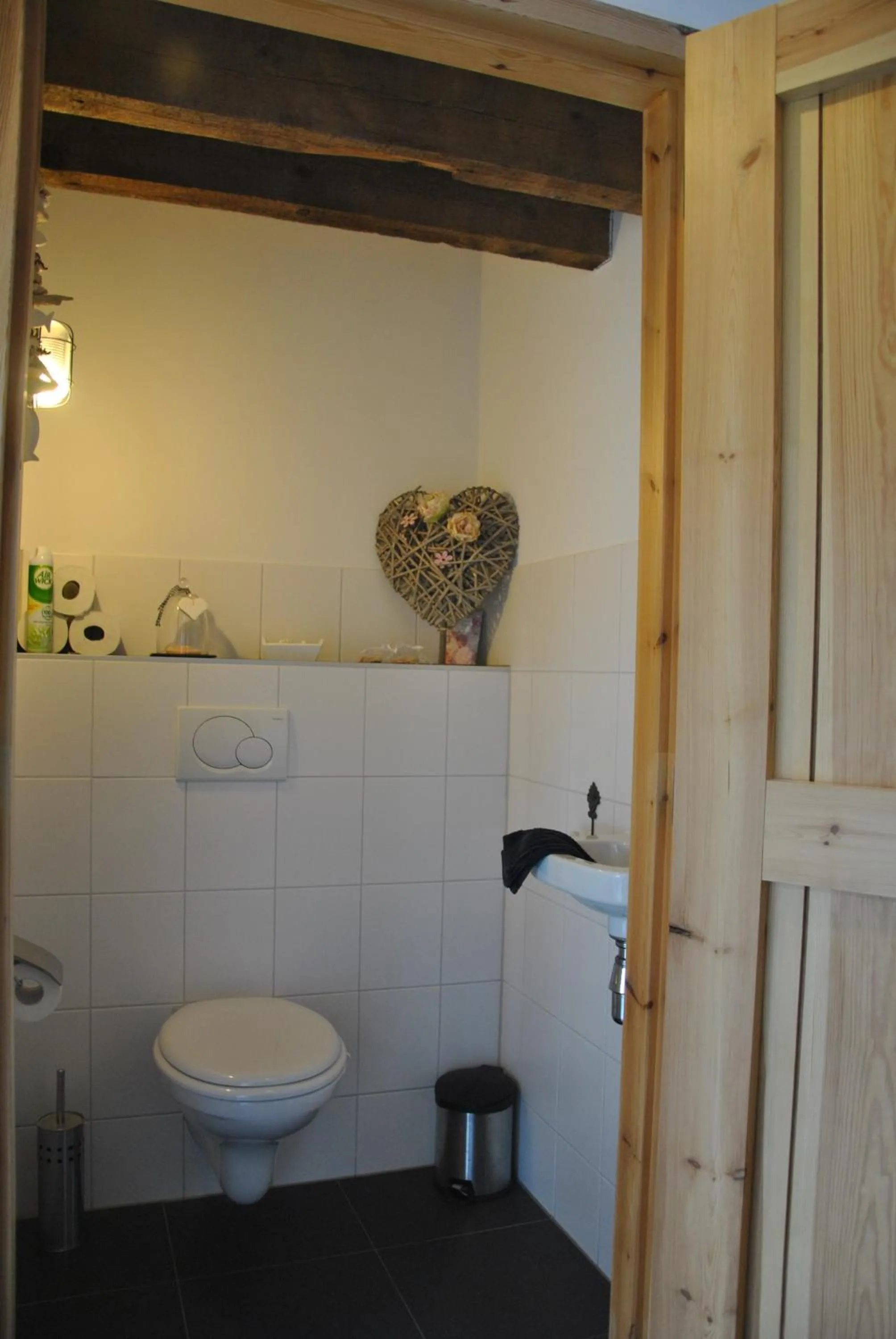 Toilet in Erfgoed & Logies Den Heijkant