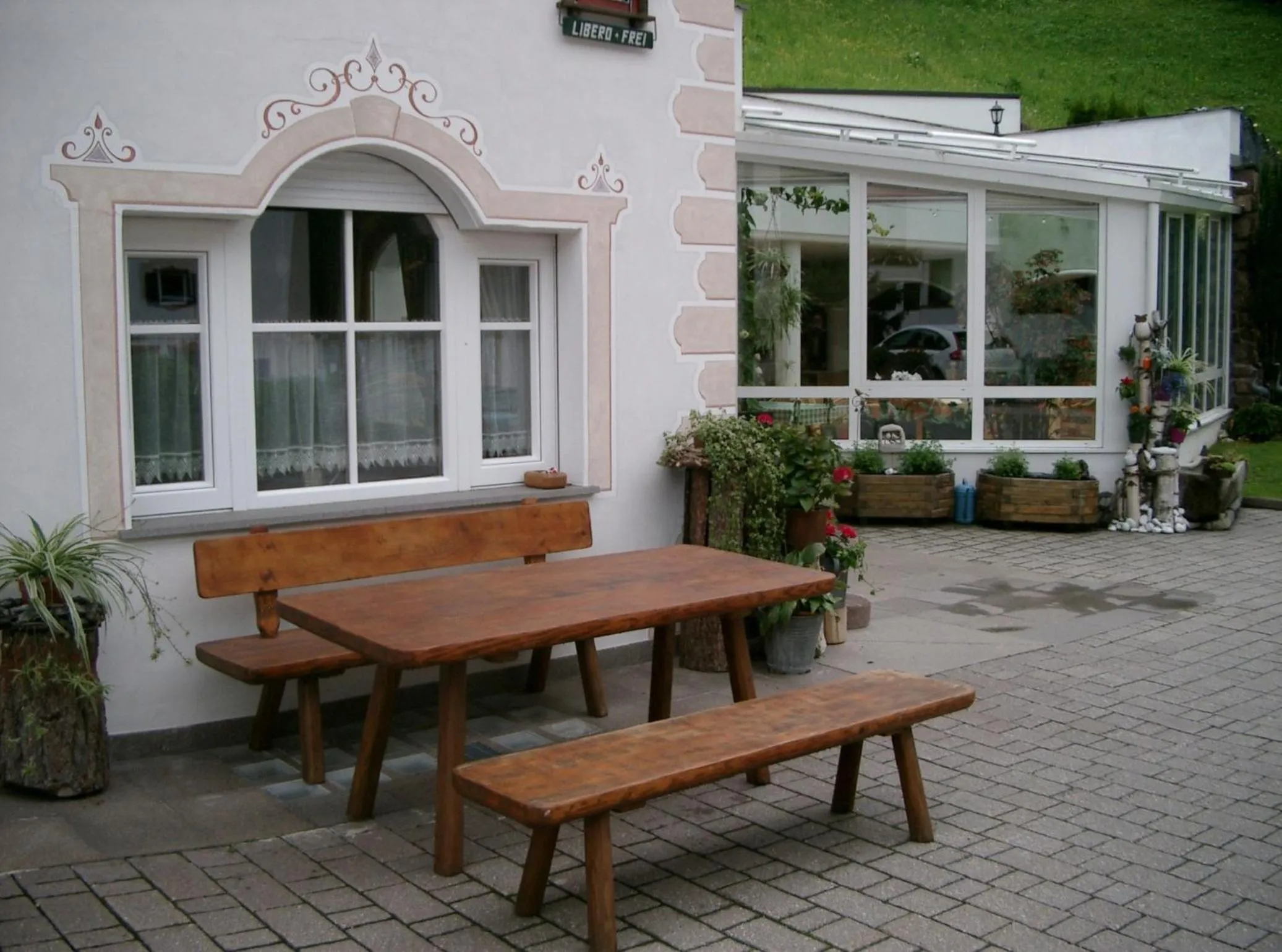 Decorative detail in B&B Appartments Cudlea