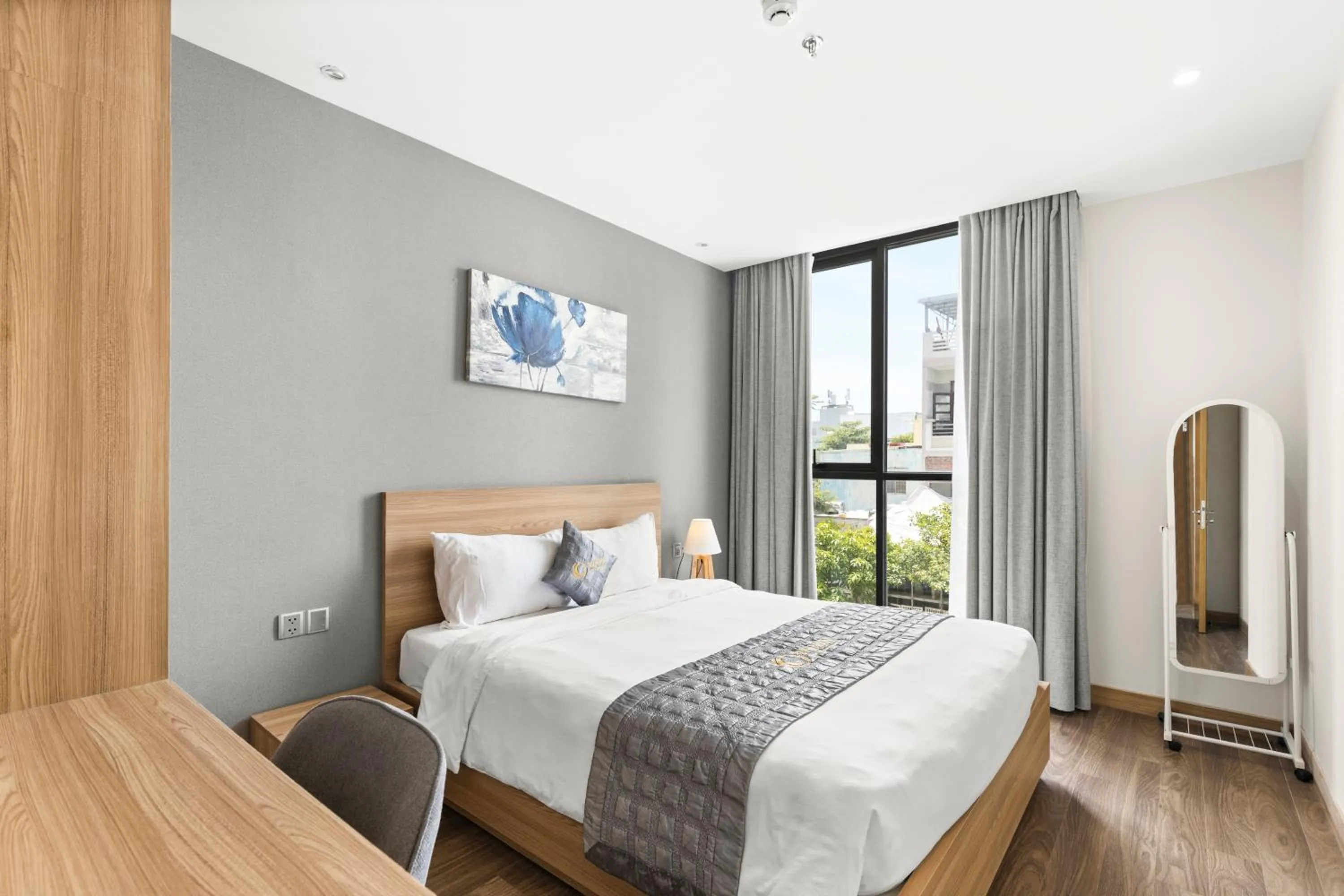 Bedroom, Bed in Moon Hotel and Apartment Da Nang