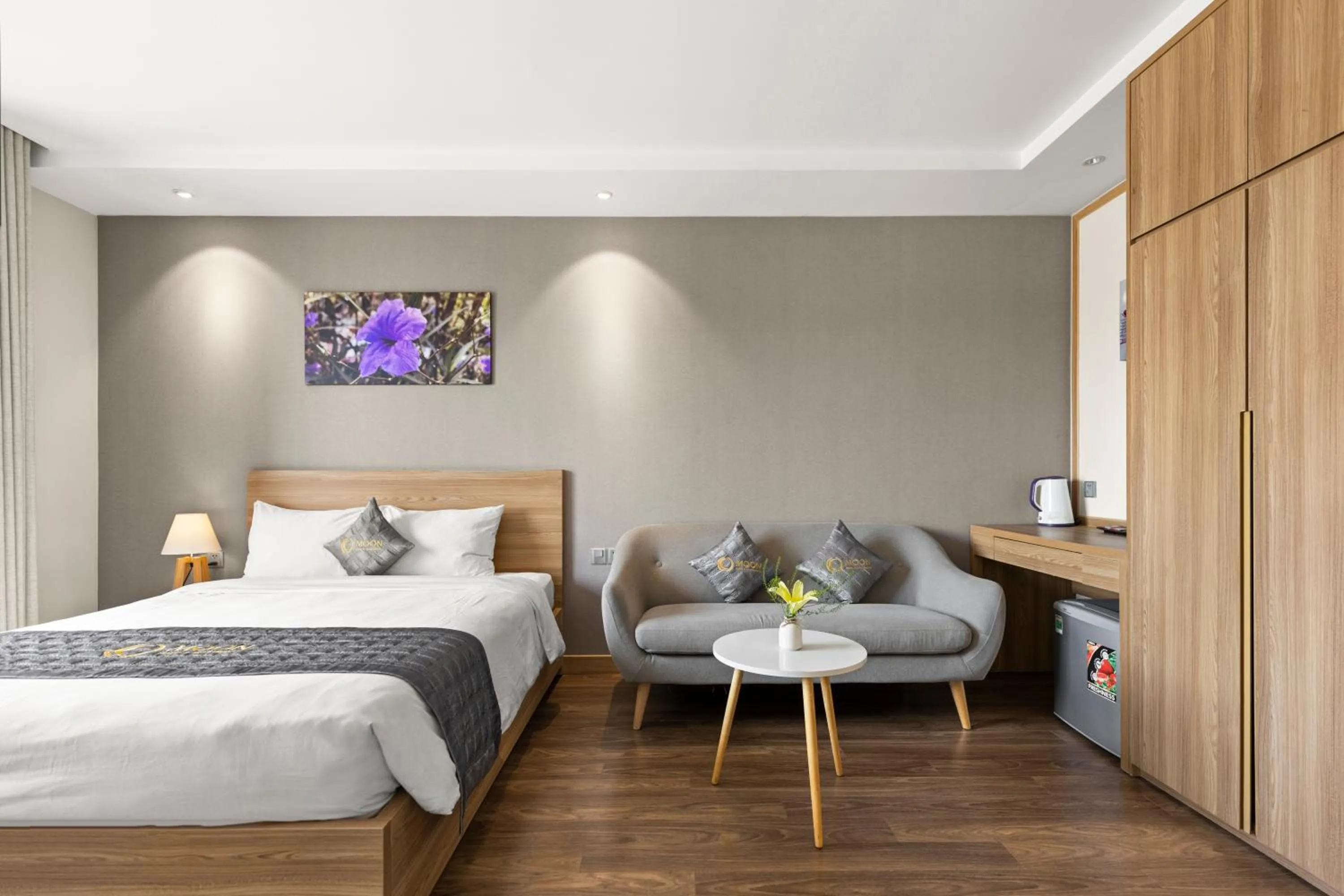 Bed in Moon Hotel and Apartment Da Nang