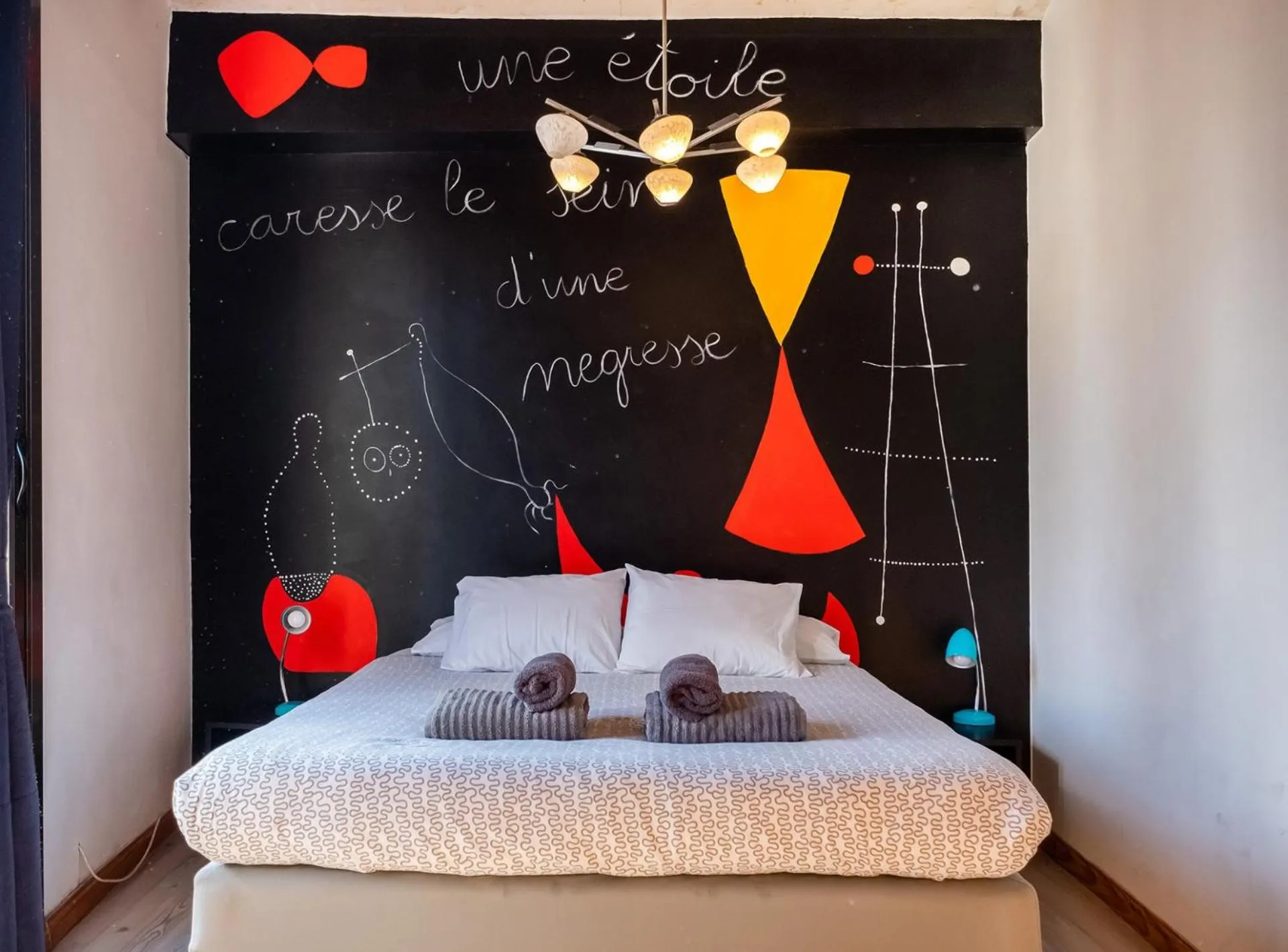 Bed in Apartamentos El Pintor