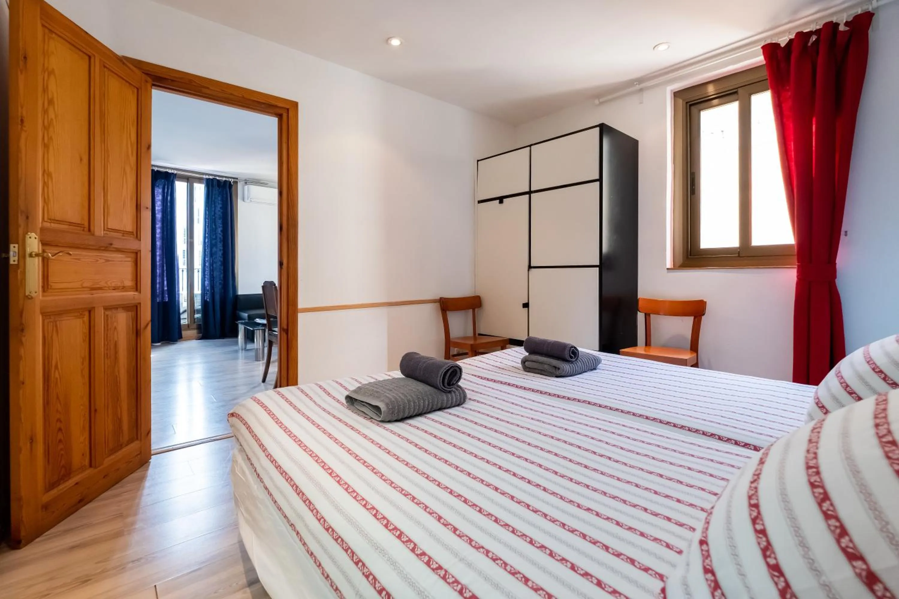 Bed in Apartamentos El Pintor