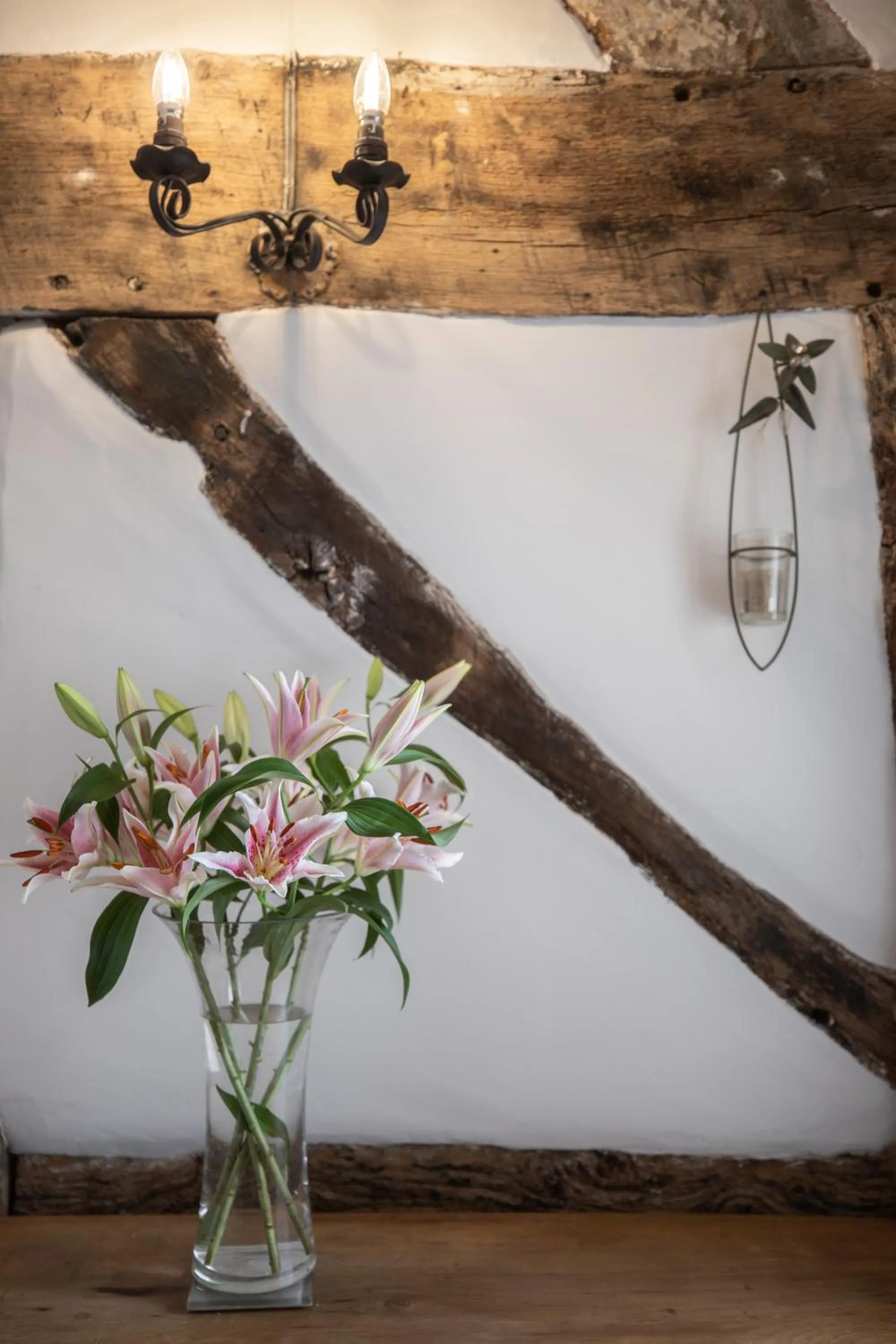 Decorative detail in Old Beams Bed & Breakfast