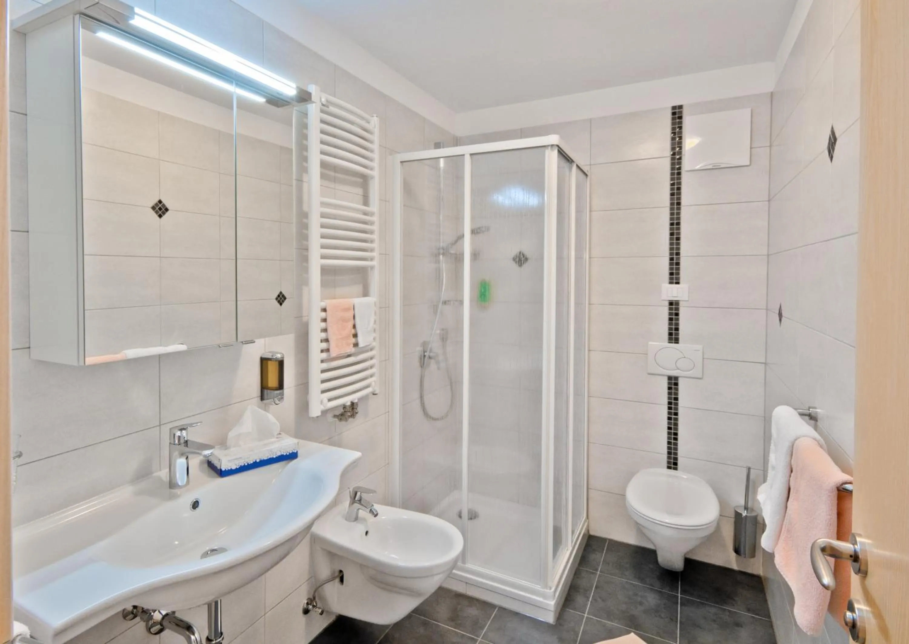 Shower in Residence Töglhof