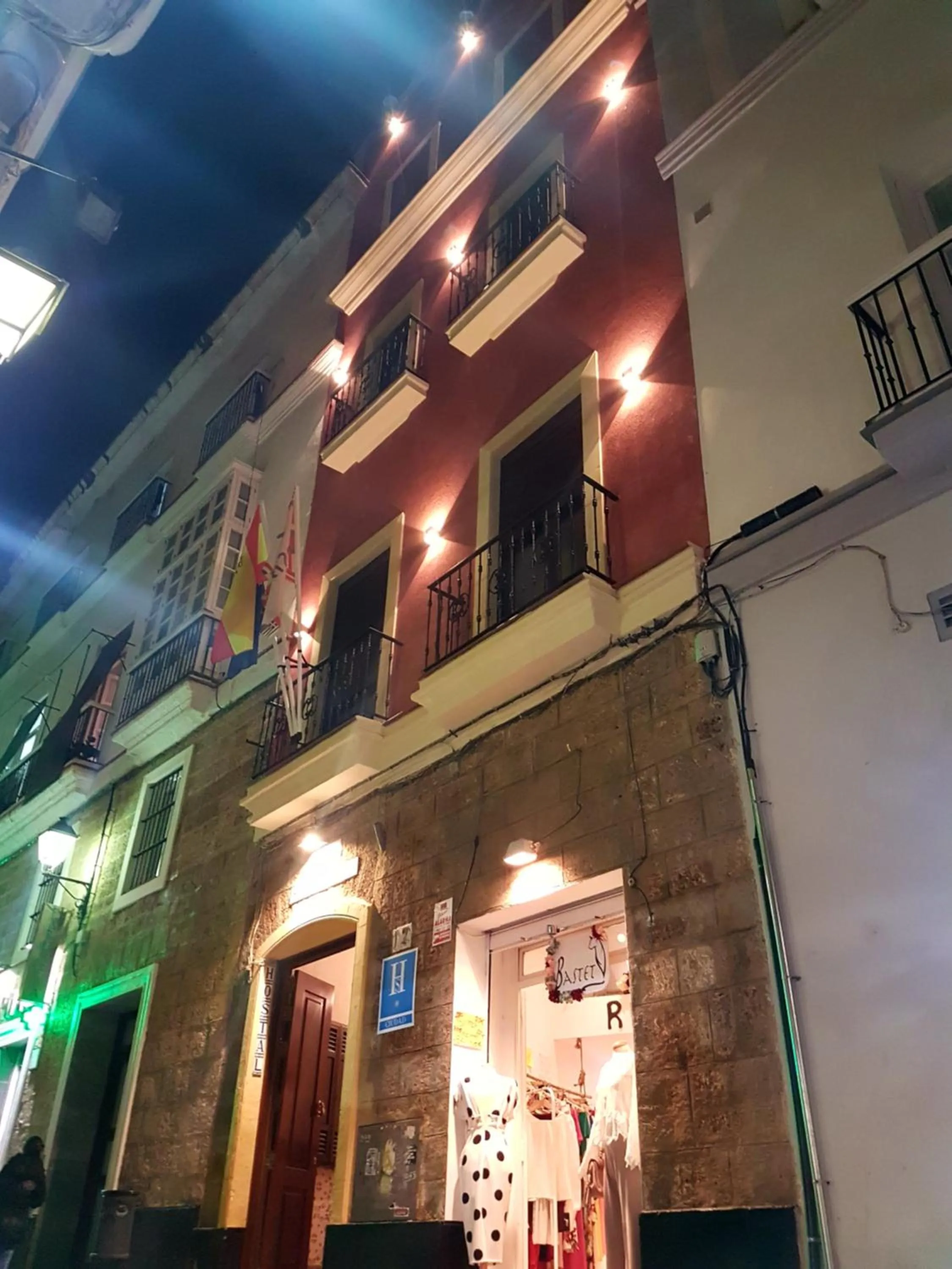 Facade/entrance in Hostal San Francisco