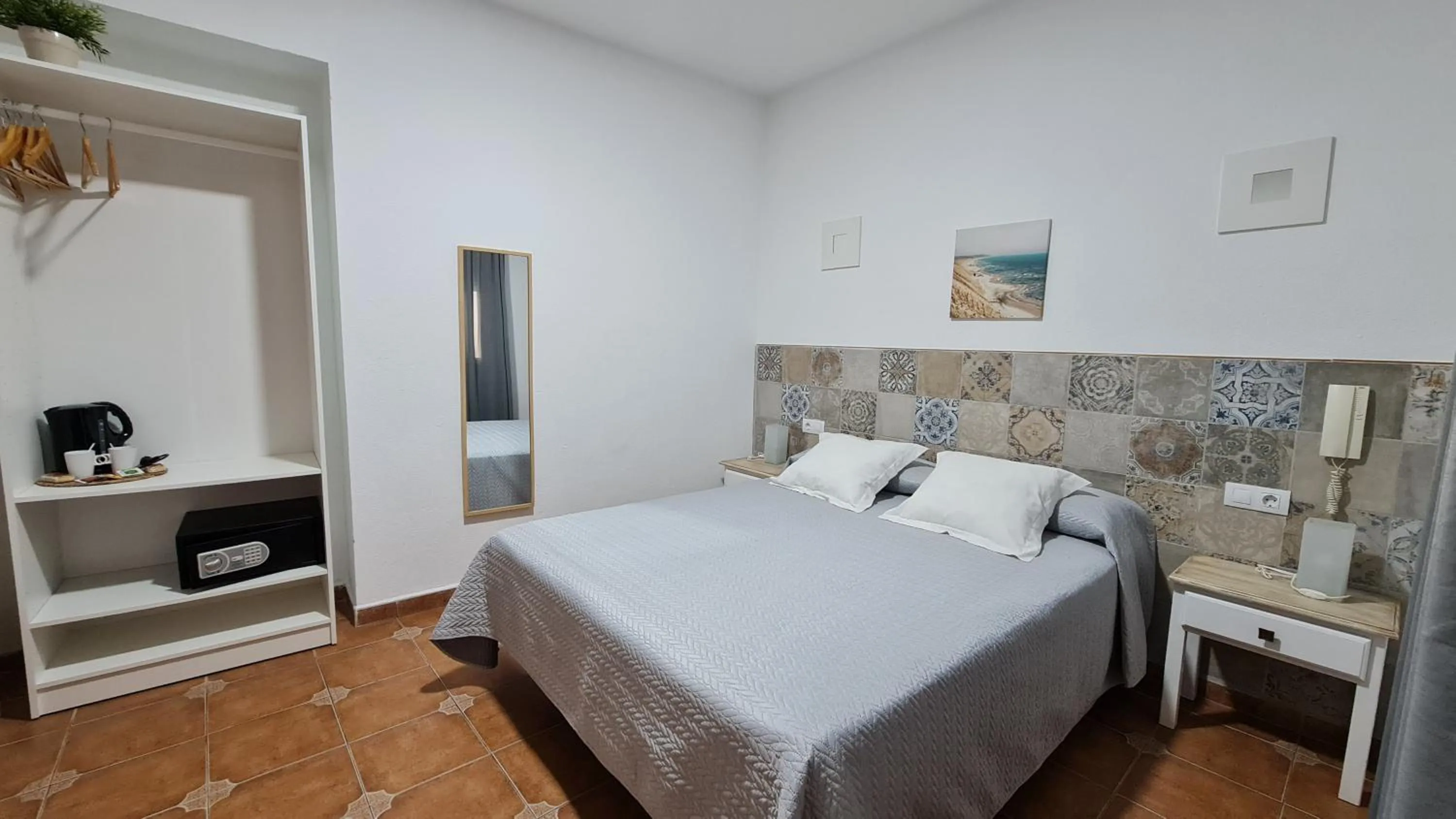 Bed in Hostal Canalejas