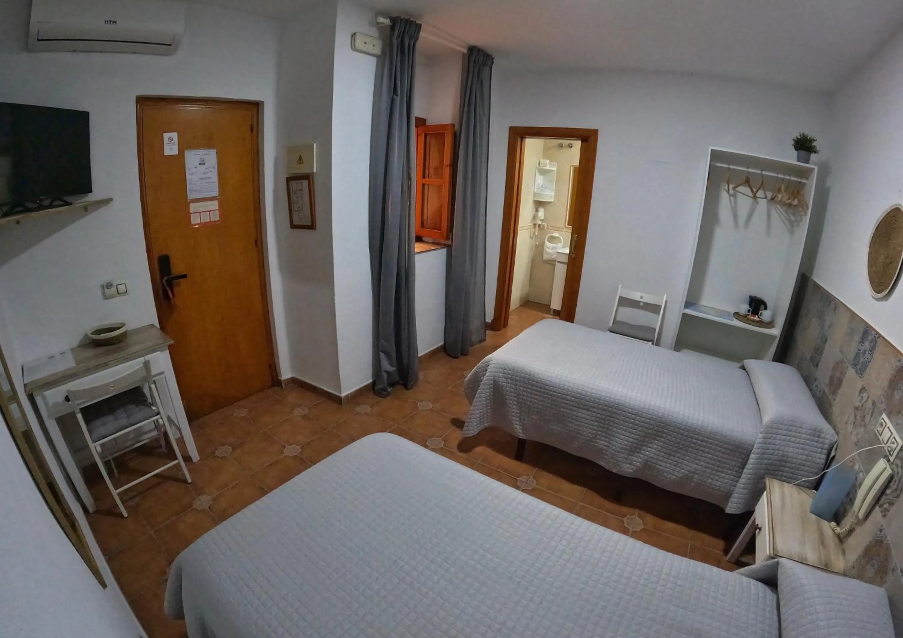 Bed in Hostal Canalejas