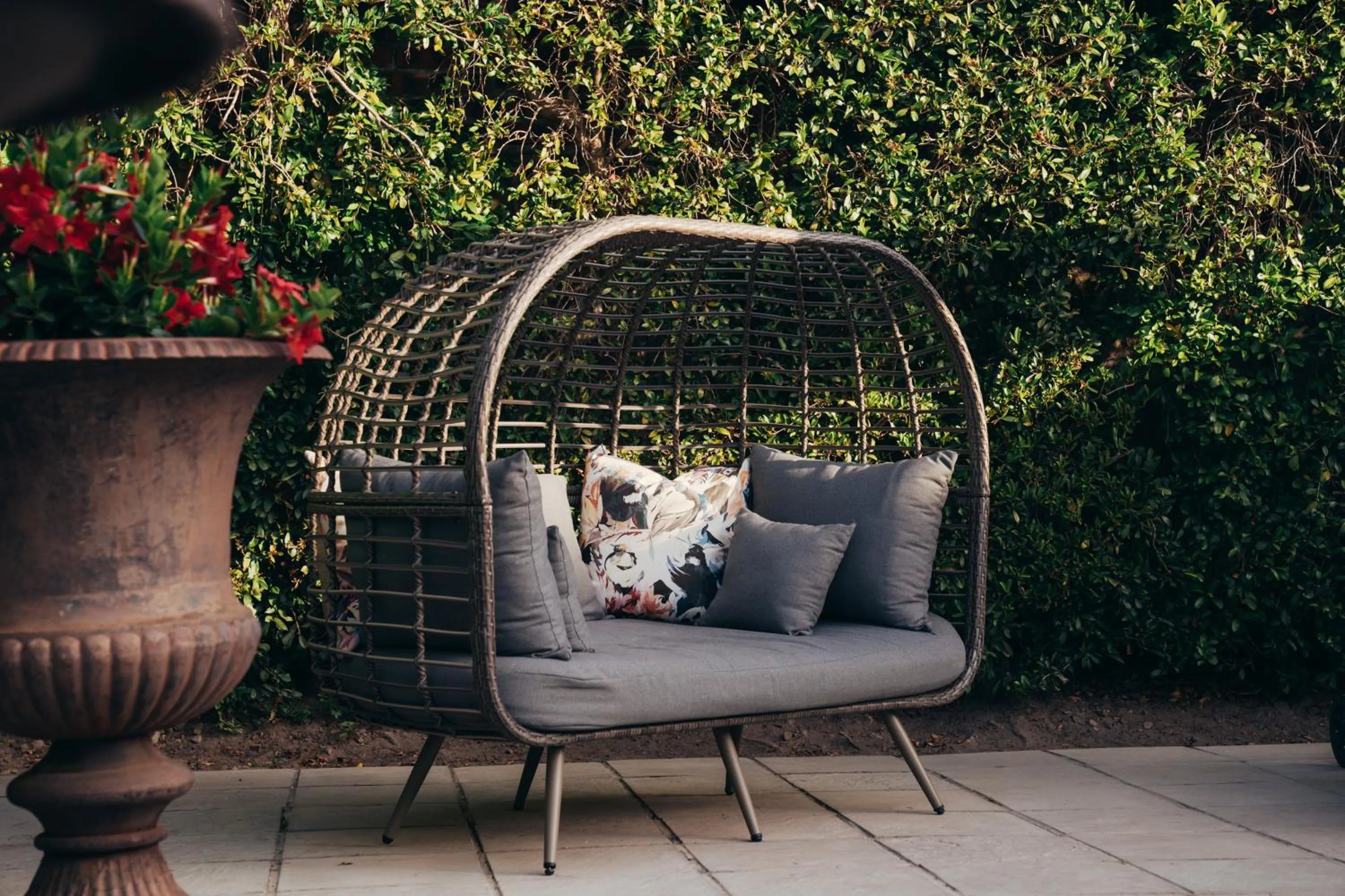 Garden in Les Chambres Guest House