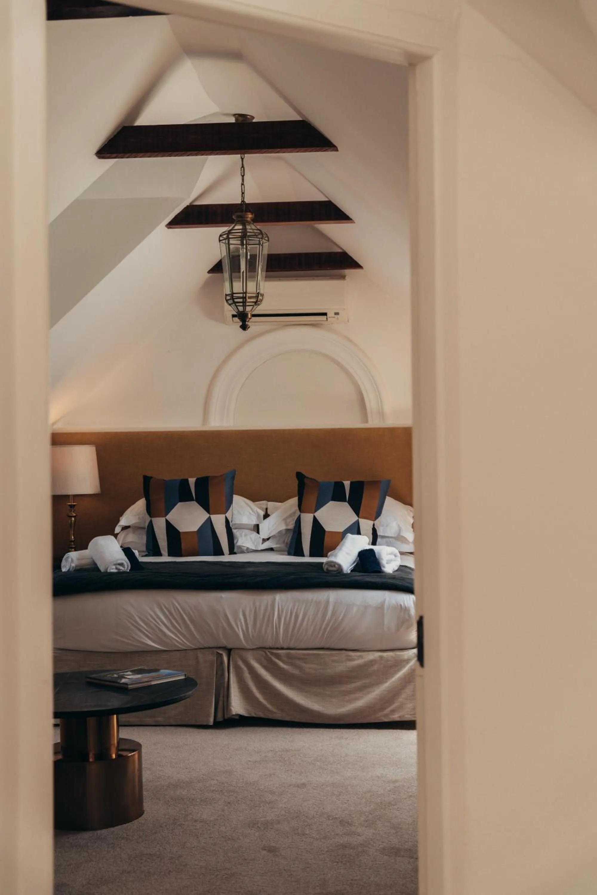 Bed in Les Chambres Guest House