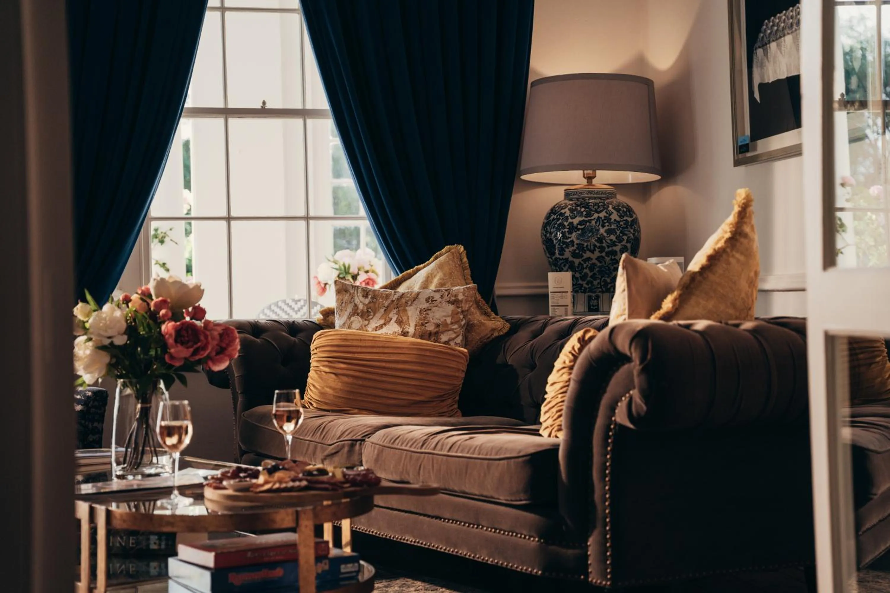 Living room in Les Chambres Guest House