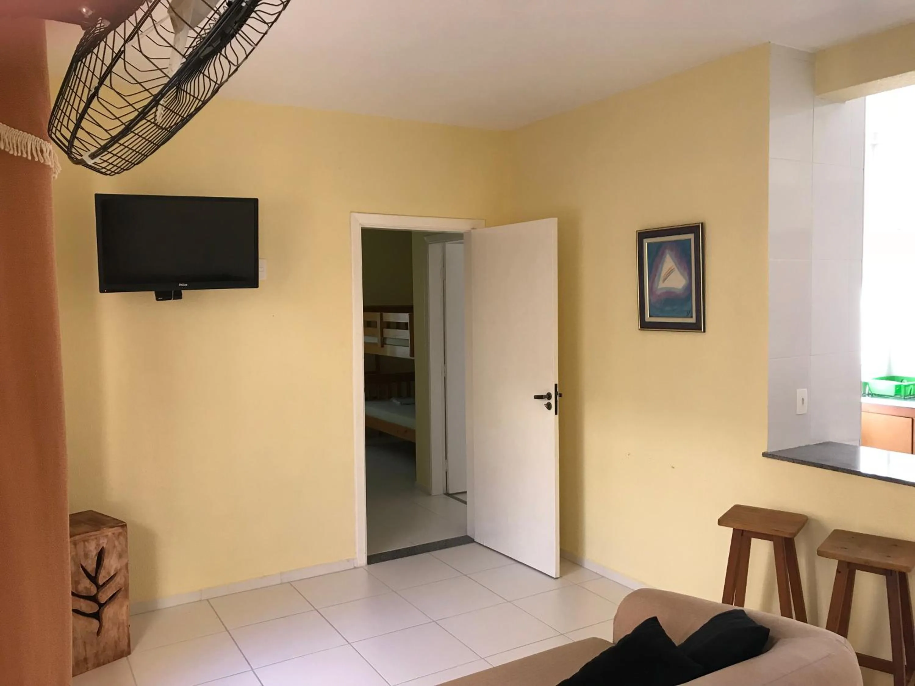 Living room in Mar e Lua Flats - Maresias