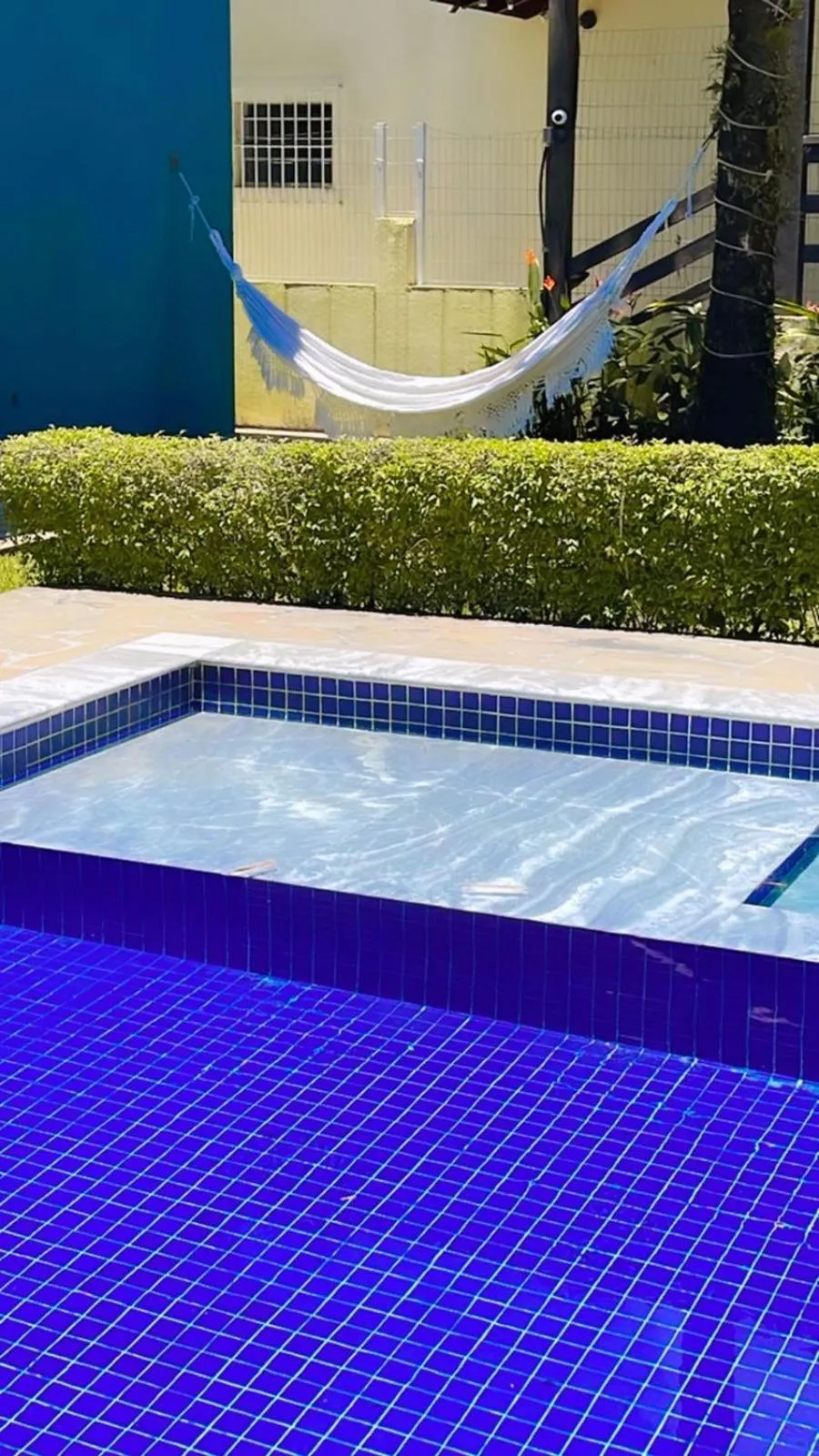 Swimming pool in Mar e Lua Flats - Maresias
