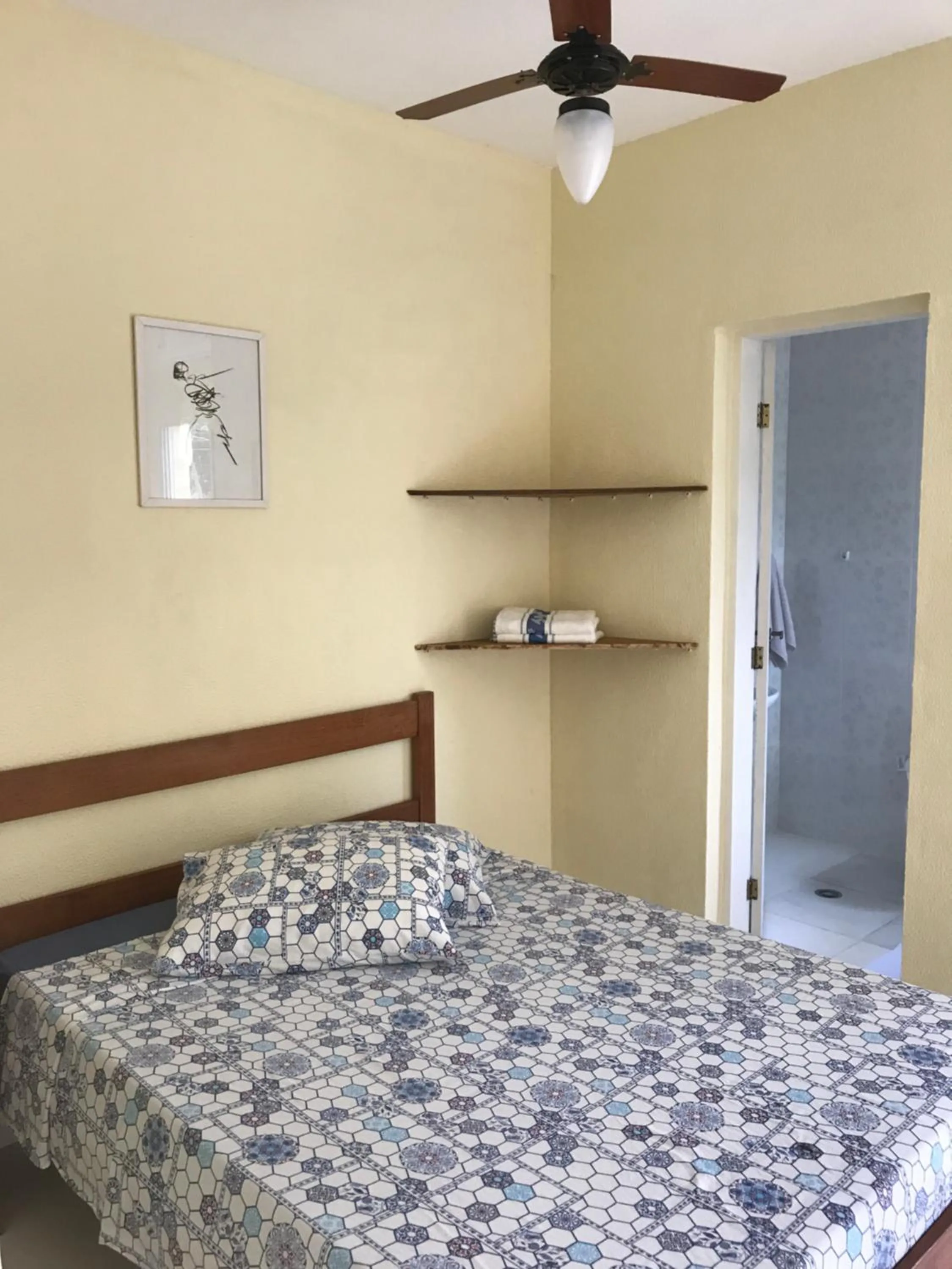 Bedroom, Bed in Mar e Lua Flats - Maresias
